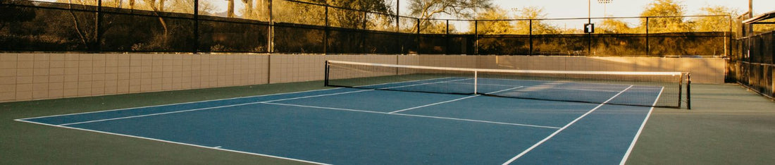 Can you play pickleball on a tennis court?
