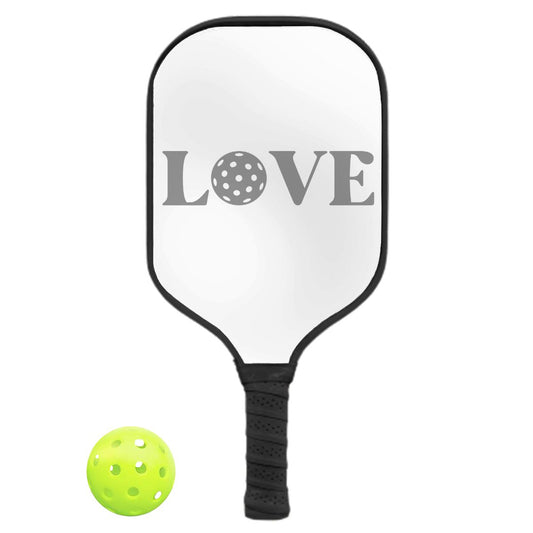 Pickleball Paddle - Love Black