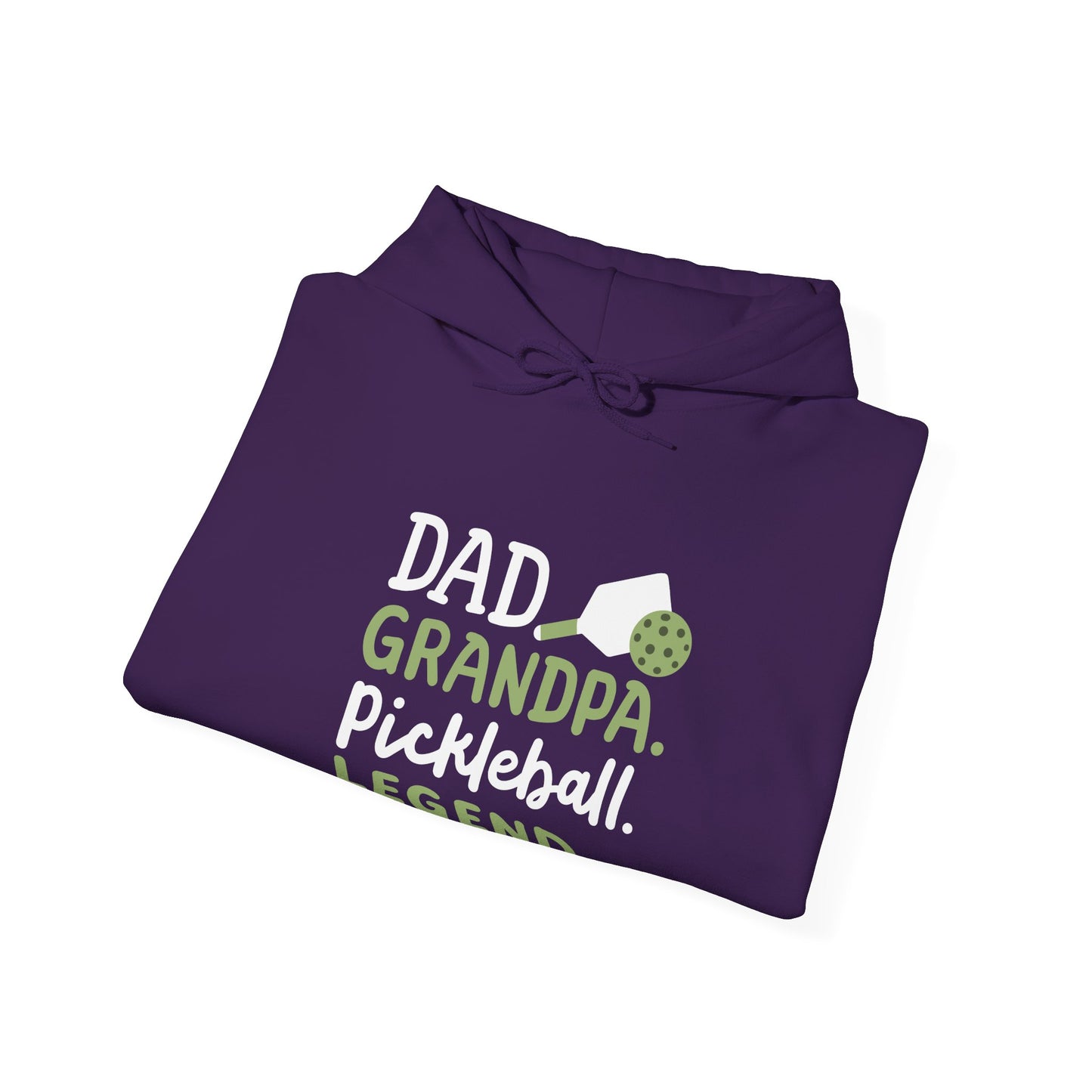 Men's Comfy Pickleball Hoodie - Dad Grandpa Pickleball Legend