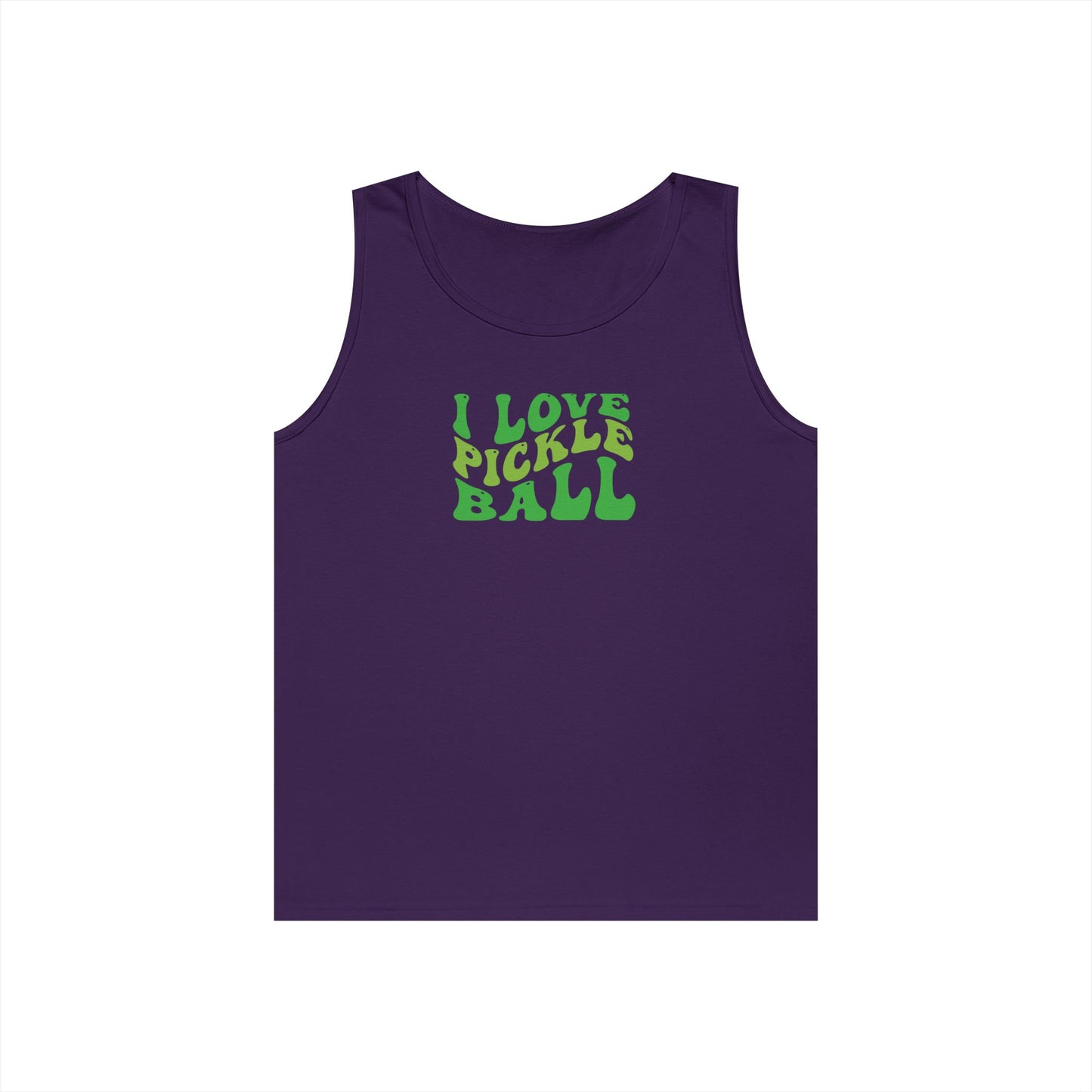Men's Funny Pickleball Tank Top - I Love Pickleball