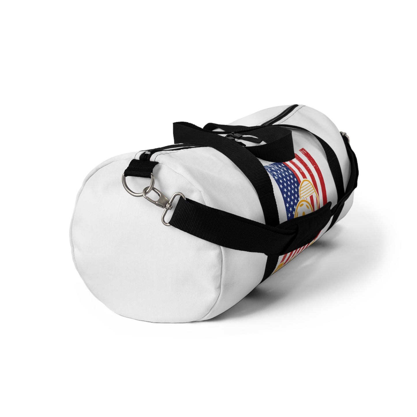Pickleball Durable Duffel Bag - American Flag with Pickleball