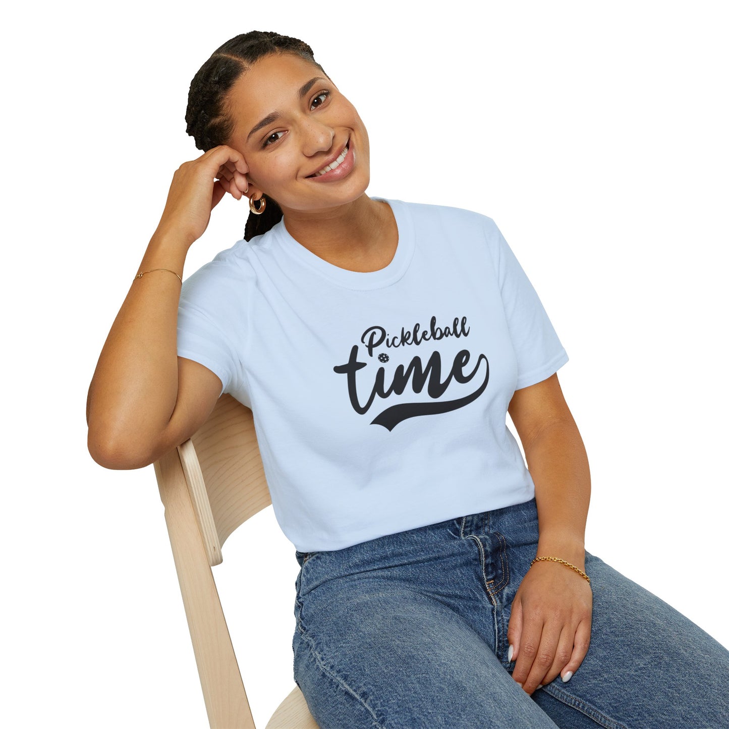 Women's Sporty Pickleball T-shirt - Pickleball Time