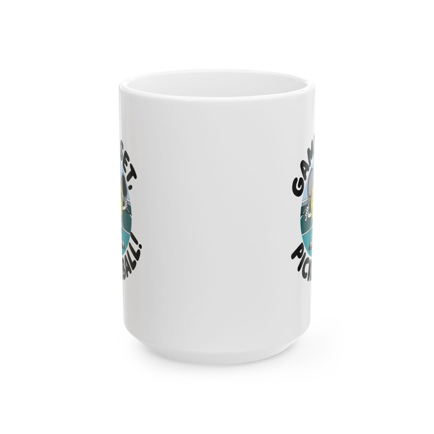 Pickleball Durable Mug - Game, Set, Pickleball