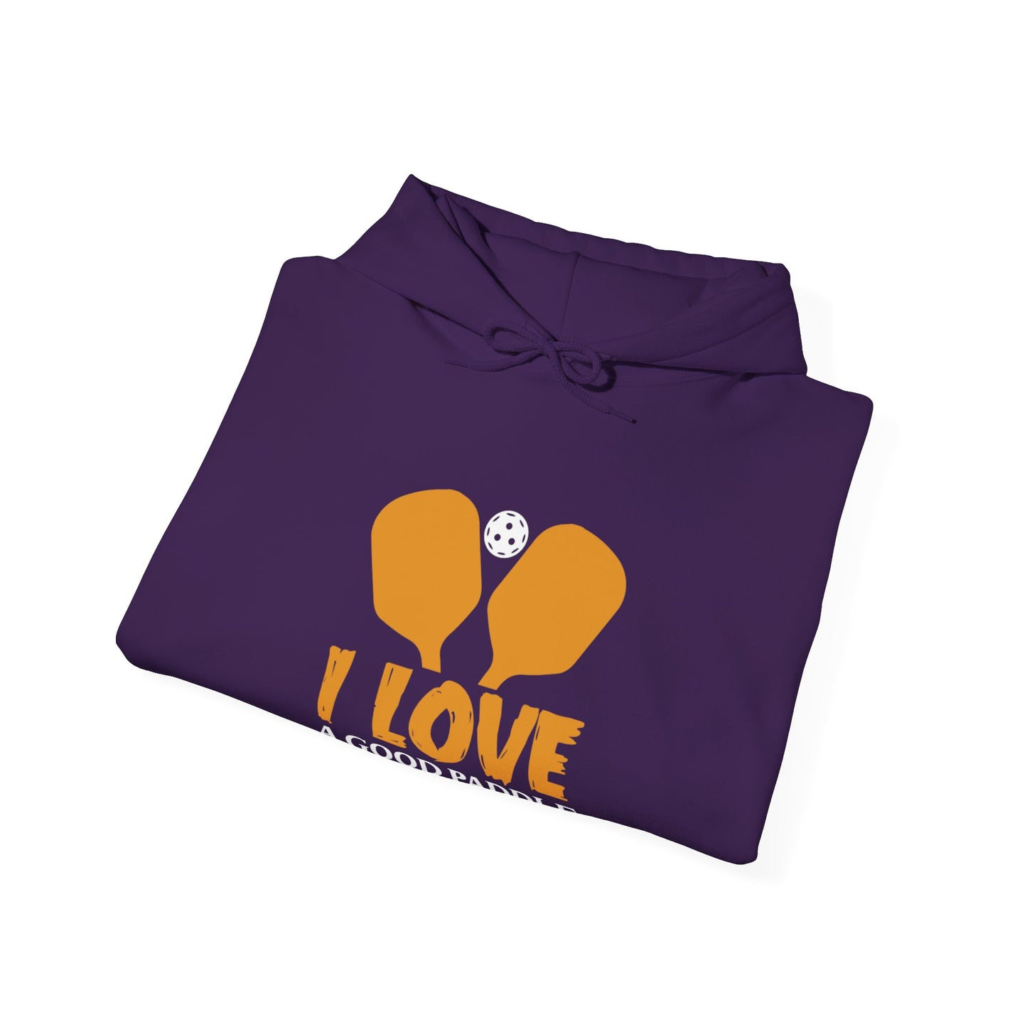 Women's Funny Pickleball Hoodie - I Love a Good Paddle