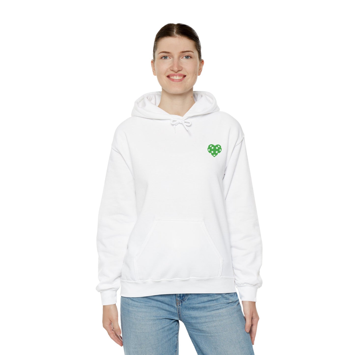 Women's Eye-Catching Pickleball Hoodie - Crazy Pickleball Lady