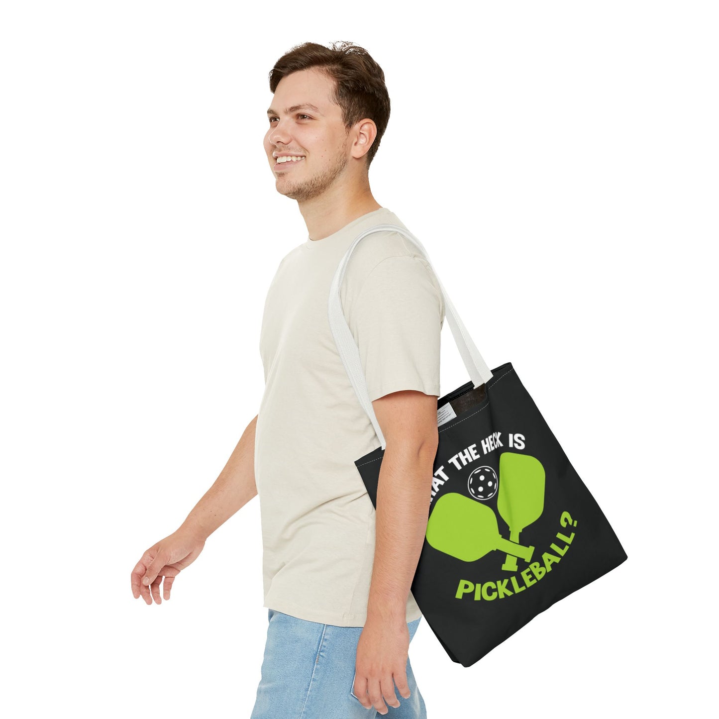 Pickleball Durable Tote Bag - What the Heck Is Pickleball?