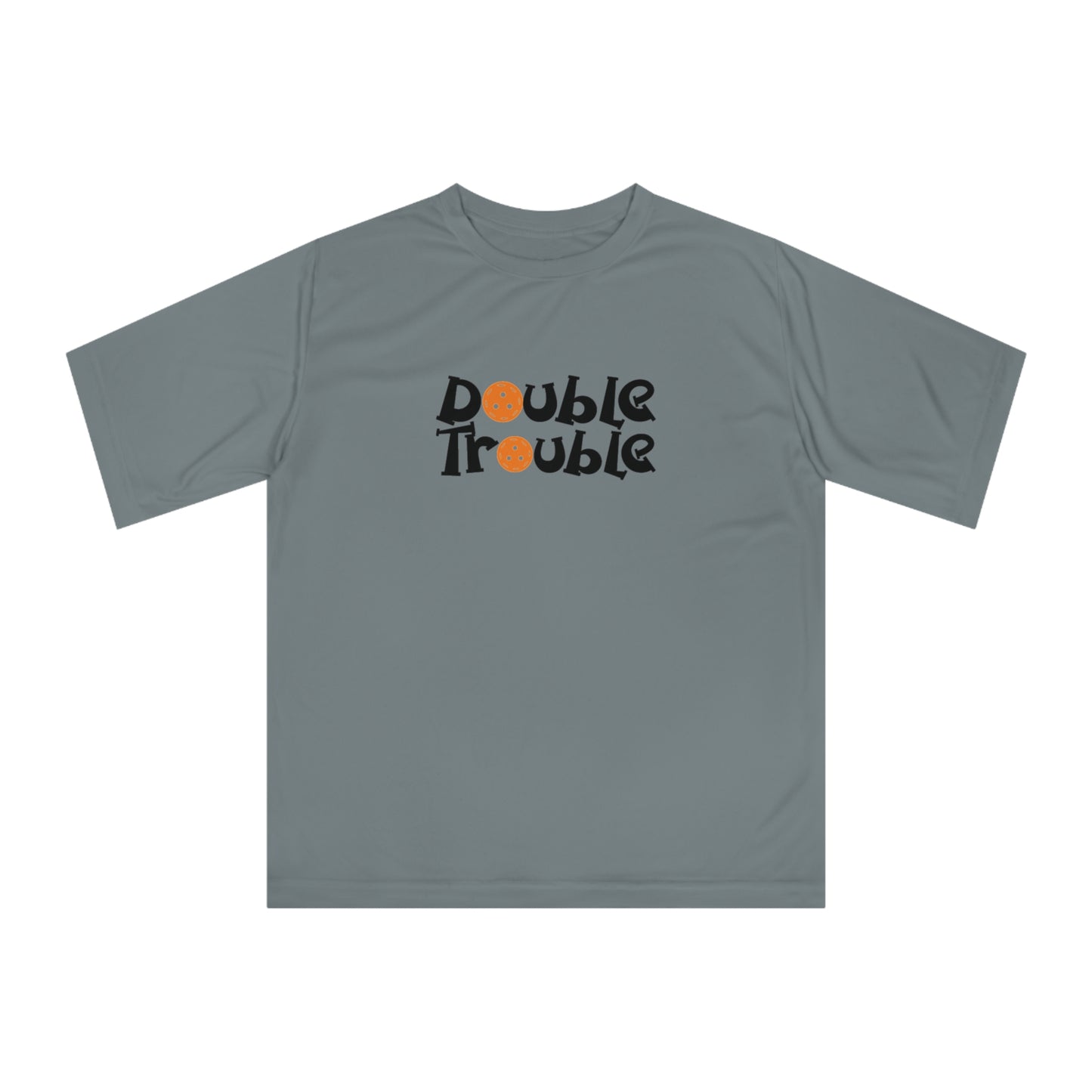 Women's Comfy Pickleball T-shirt - Double Trouble Gray