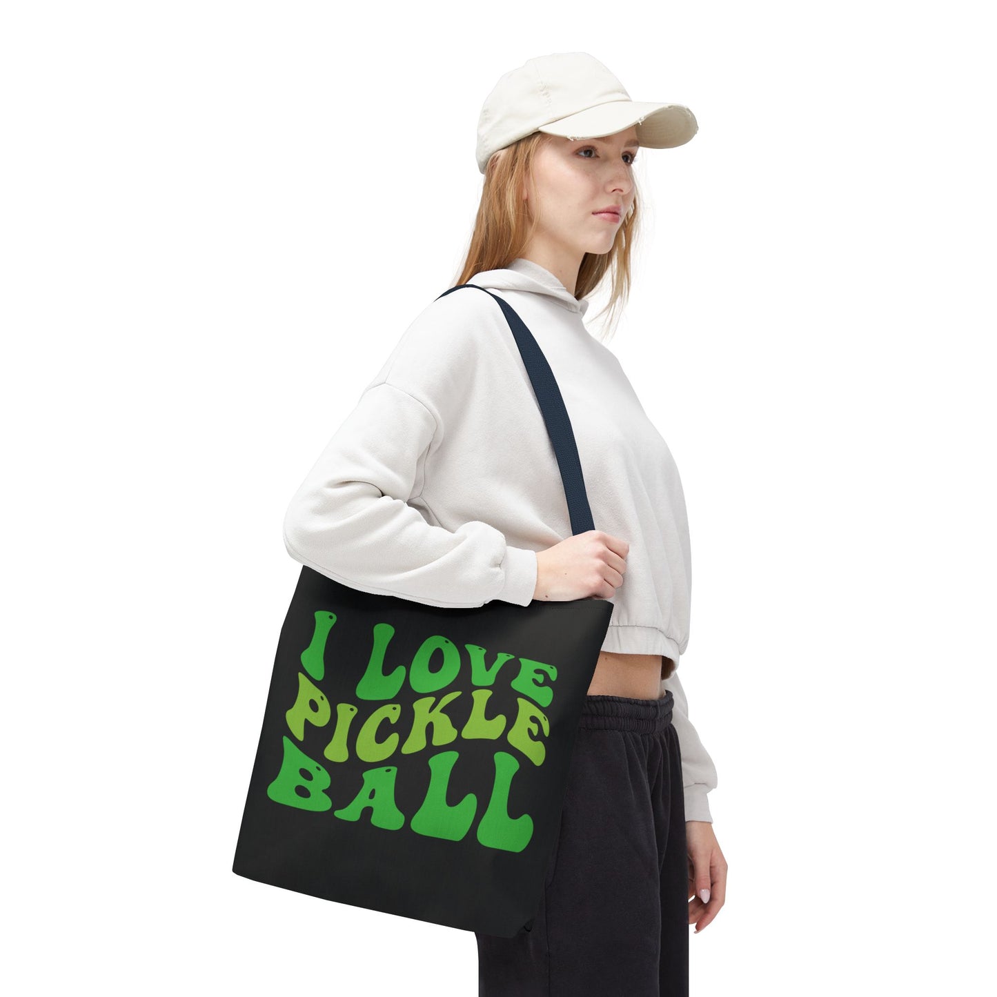 Pickleball Cute Tote Bag - I Love Pickleball