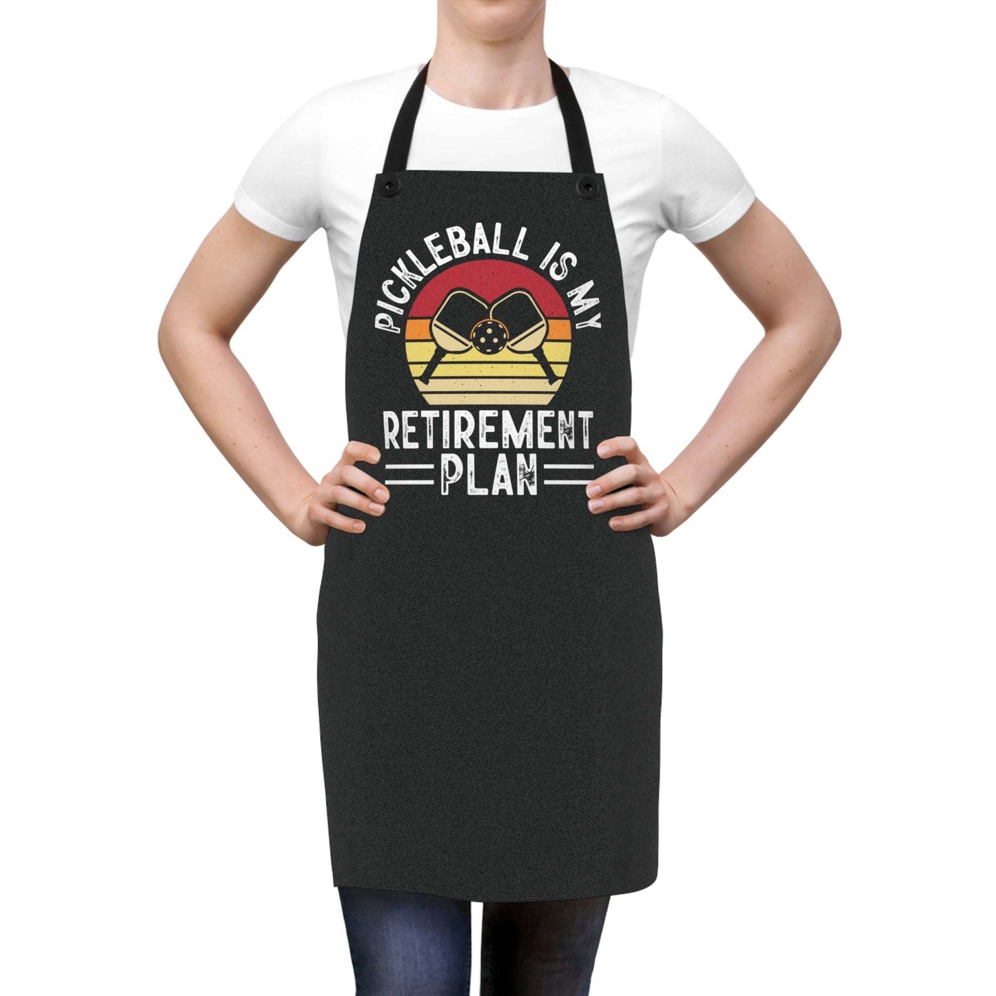 Pickleball Playful Apron - Pickleball Is My Retirement Plan
