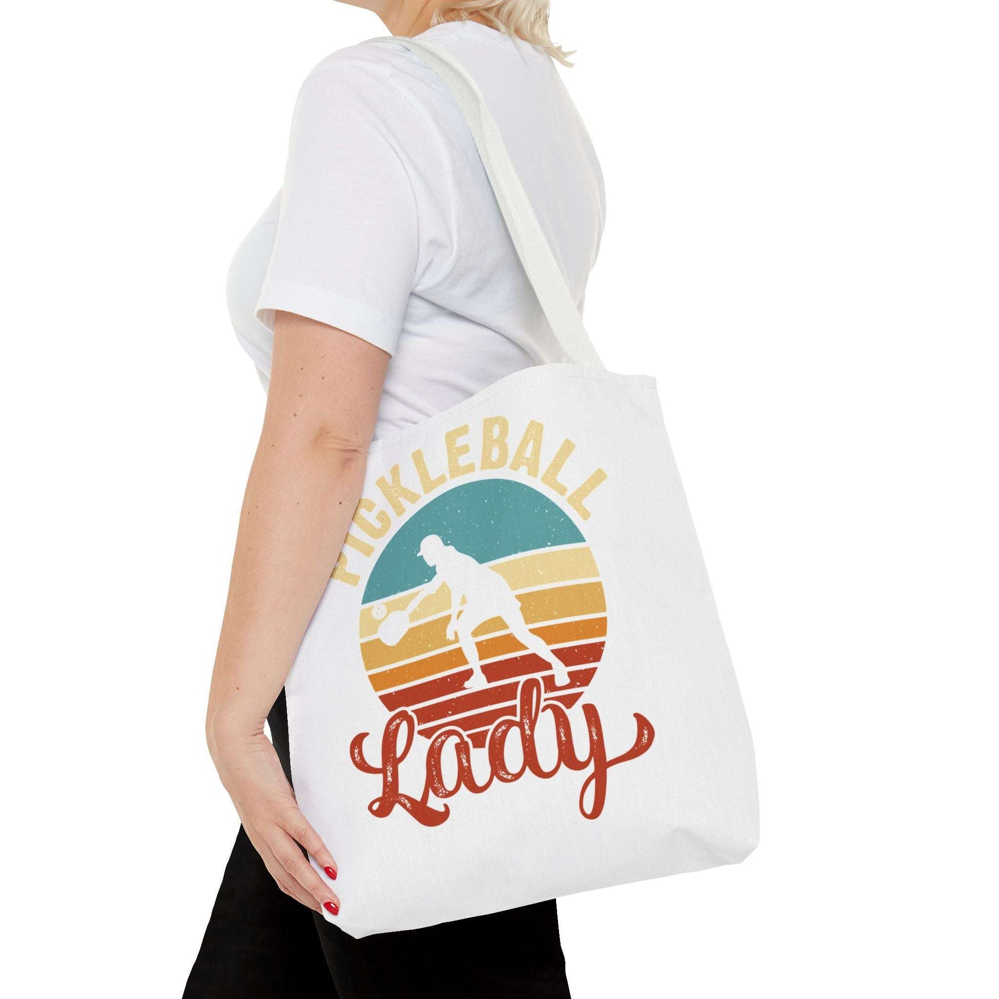 Funny Pickleball Tote Bag - Pickleball Lady