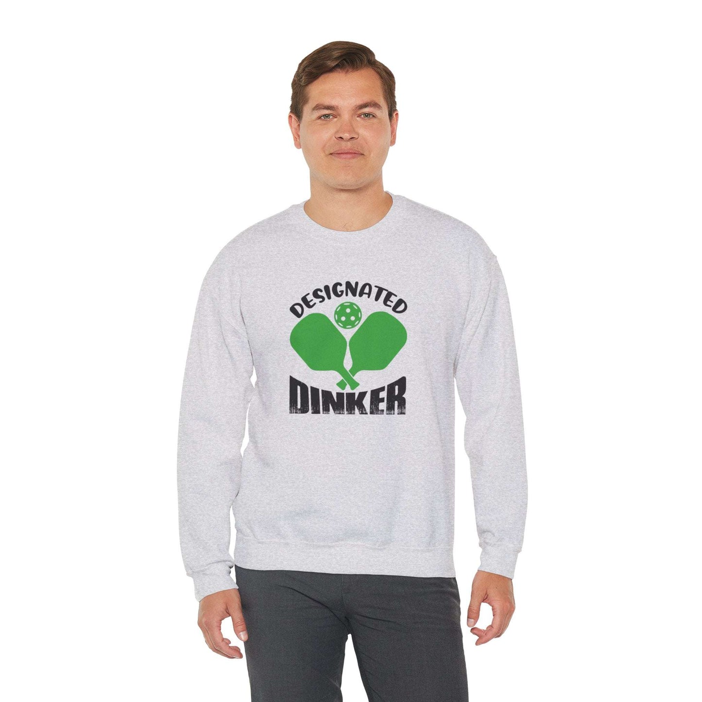 Men's Comfy Pickleball Sweatshirt - Designated Dinker