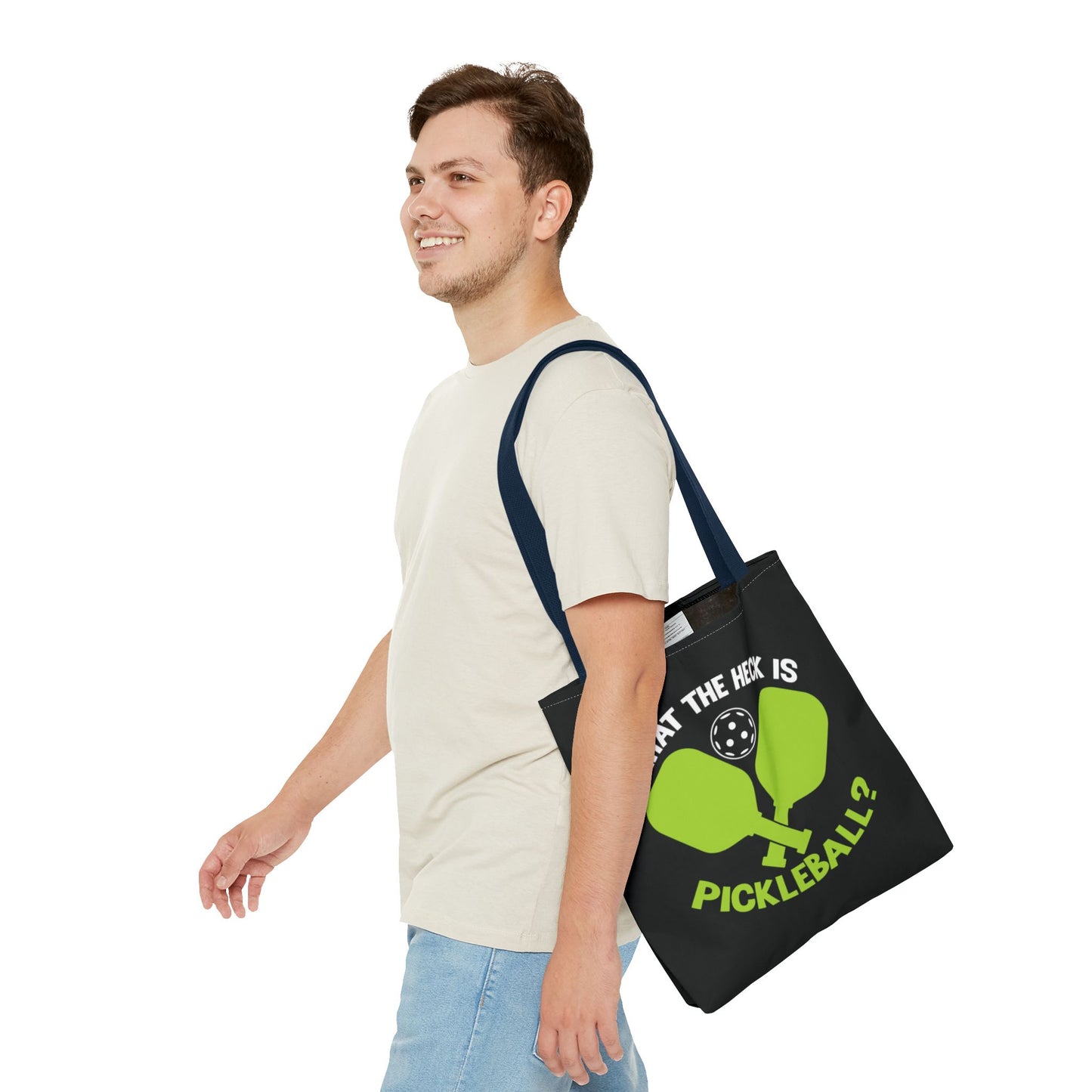 Pickleball Durable Tote Bag - What the Heck Is Pickleball?