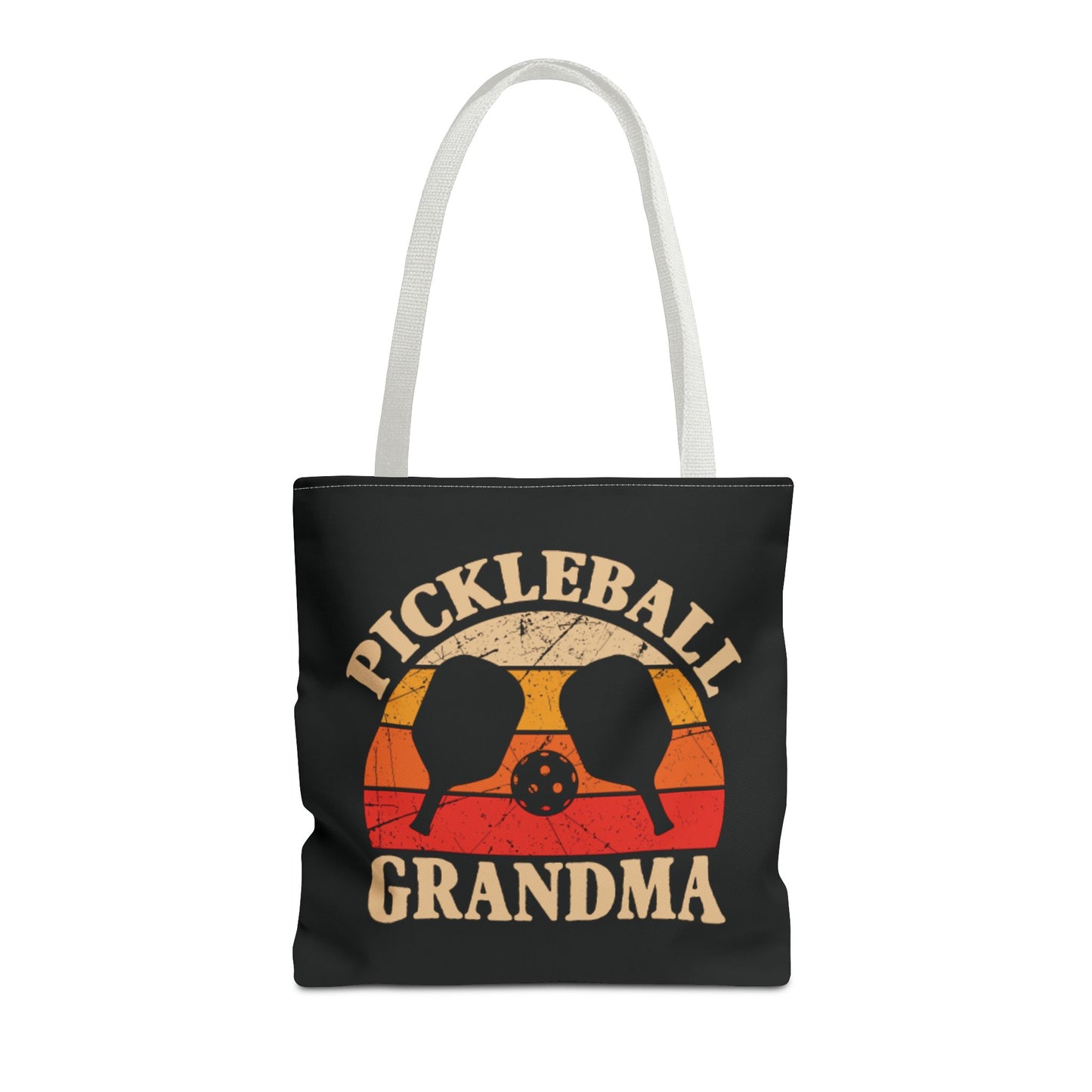 Pickleball Cool Tote Bag - Pickleball Grandma White