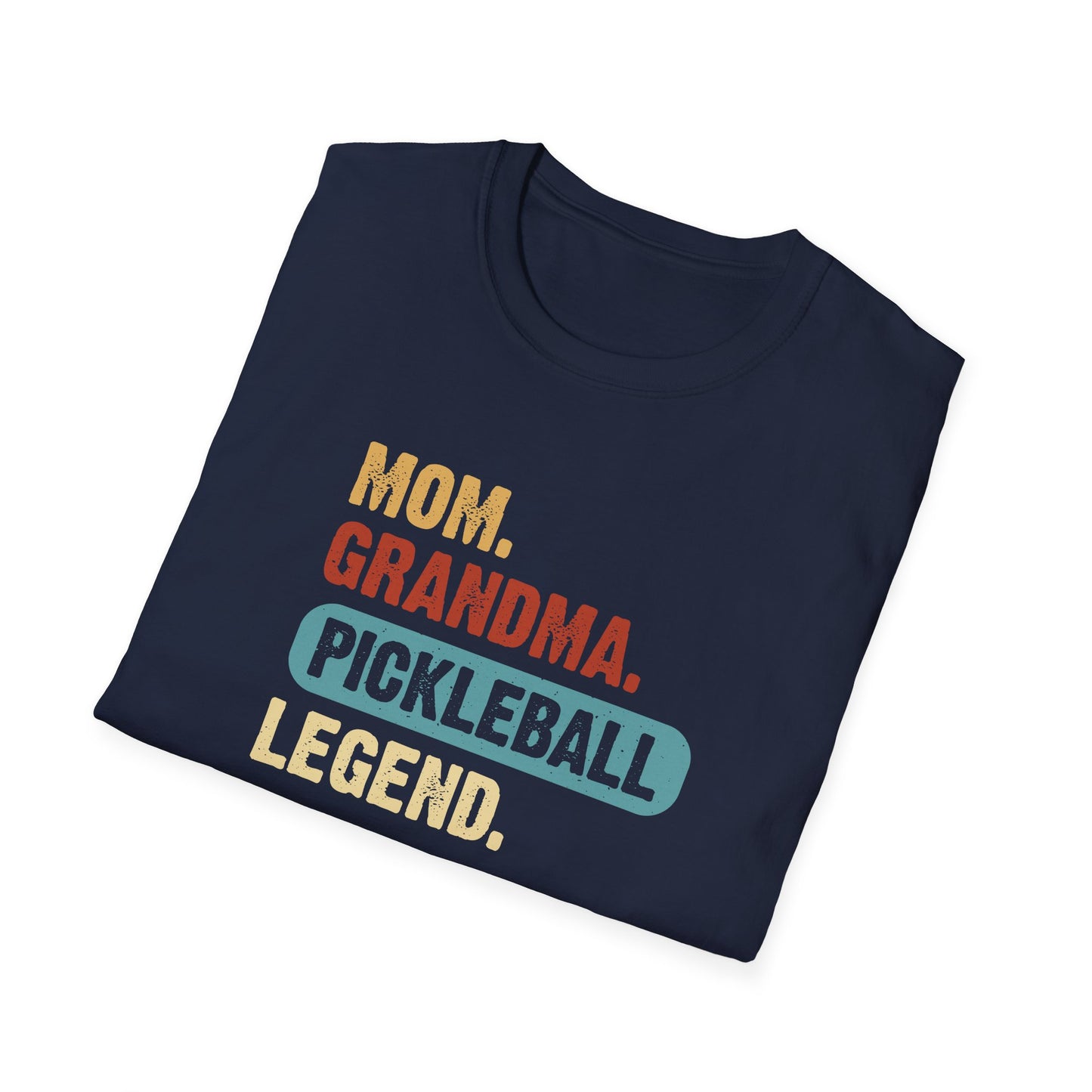 Women's Stylish Pickleball T-shirt - Mom Grandma Pickleball Legend