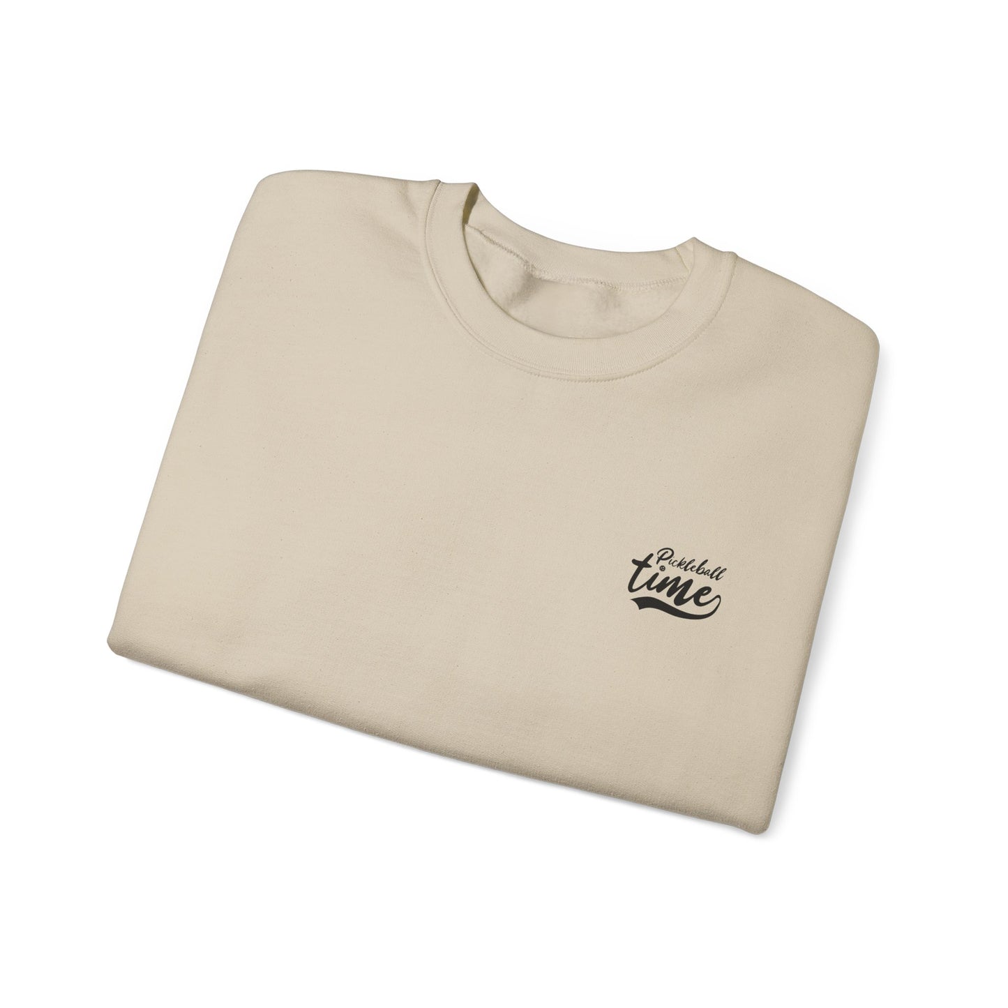 Men's Comfy Pickleball Sweatshirt - This Is My Happy Hour Pickleball