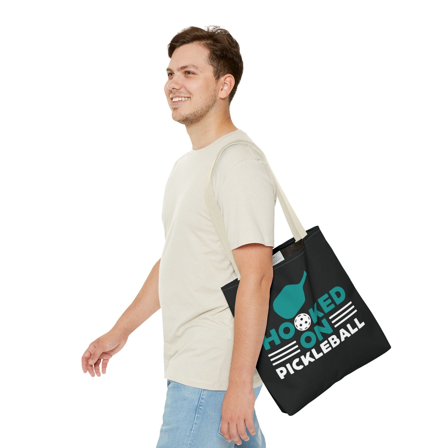 Pickleball Bold Tote Bag - Hooked on Pickleball