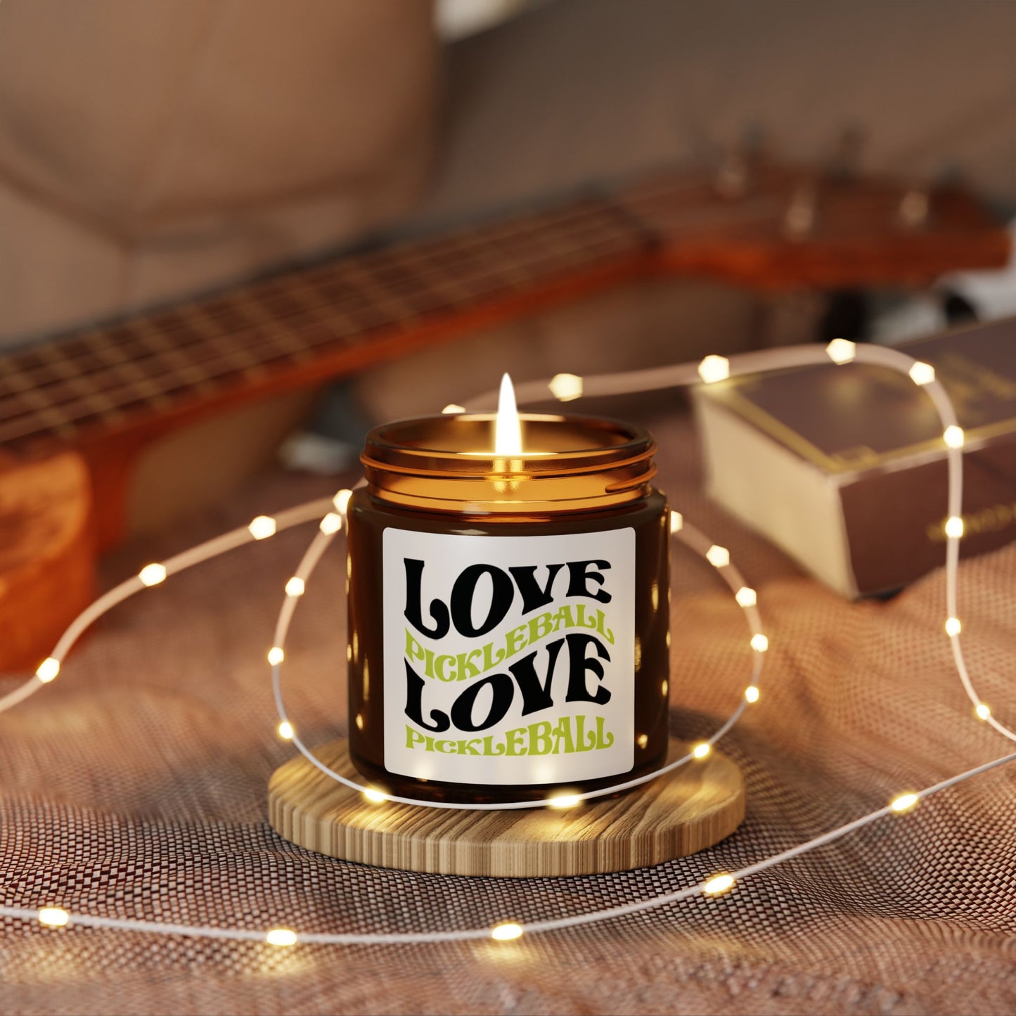 Pickleball Cute Candle - Love Pickleball