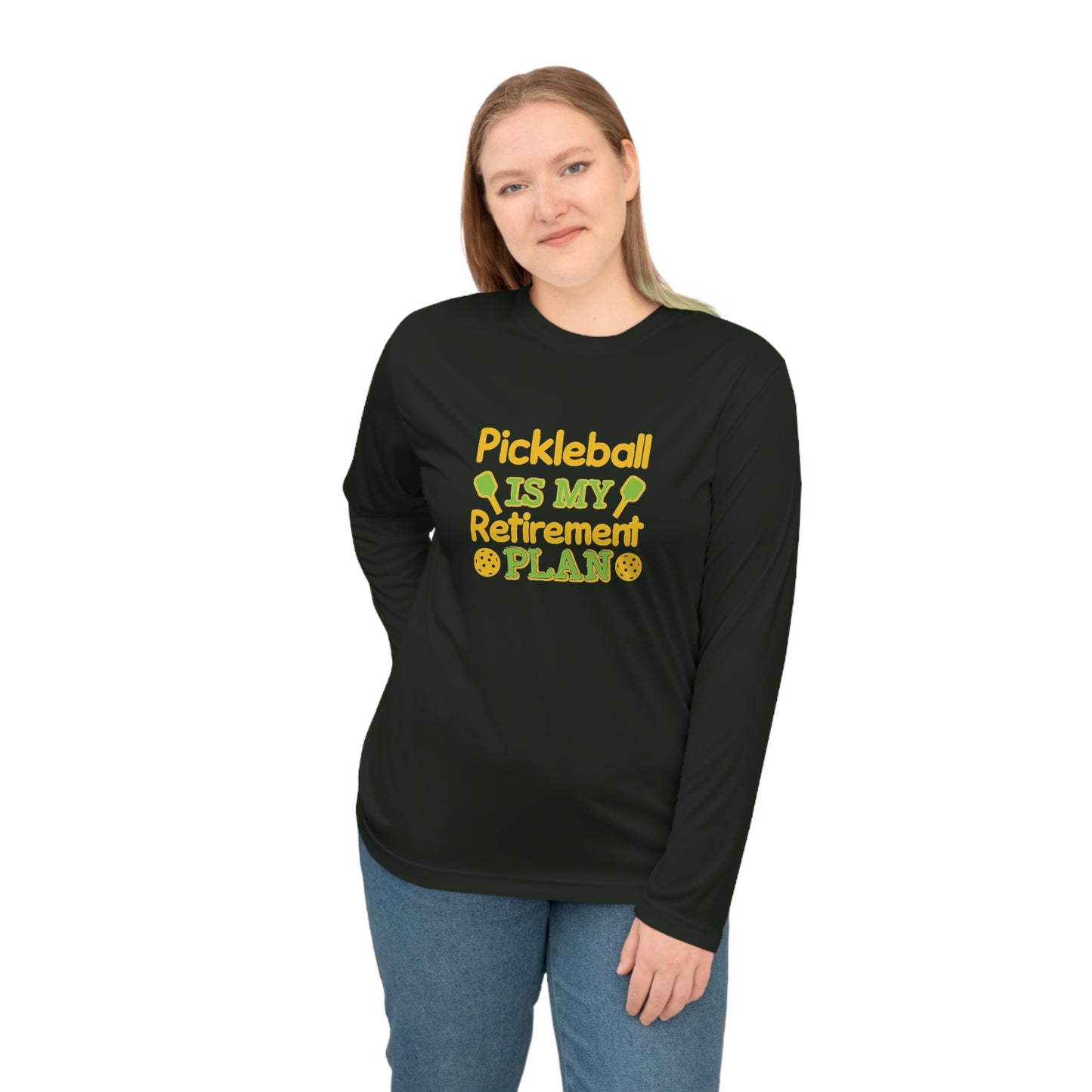 Women's Pickleball Long Sleeves top - Pickleball Is My Retirement Plan