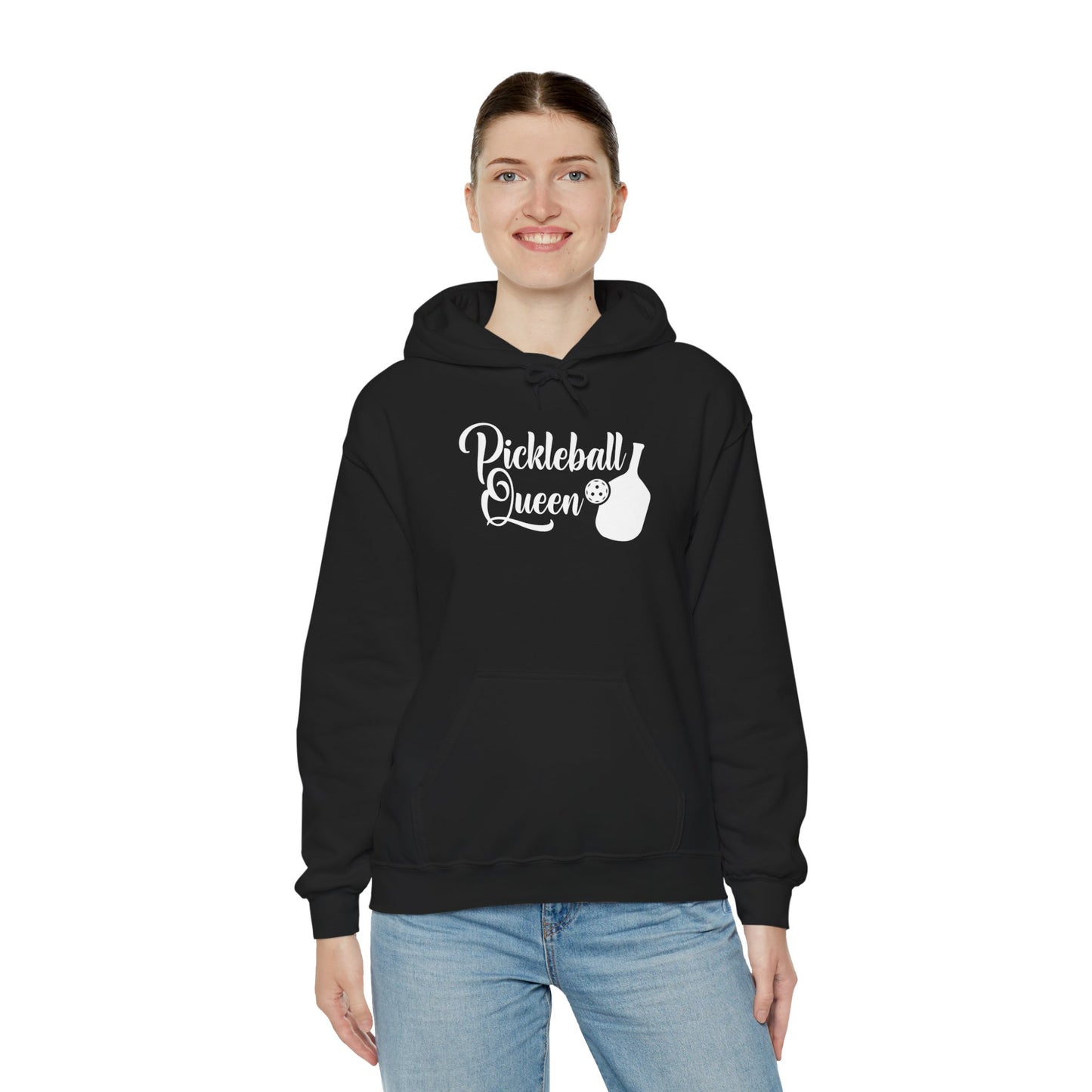 Women's Durable Pickleball Hoodie - Pickleball Queen