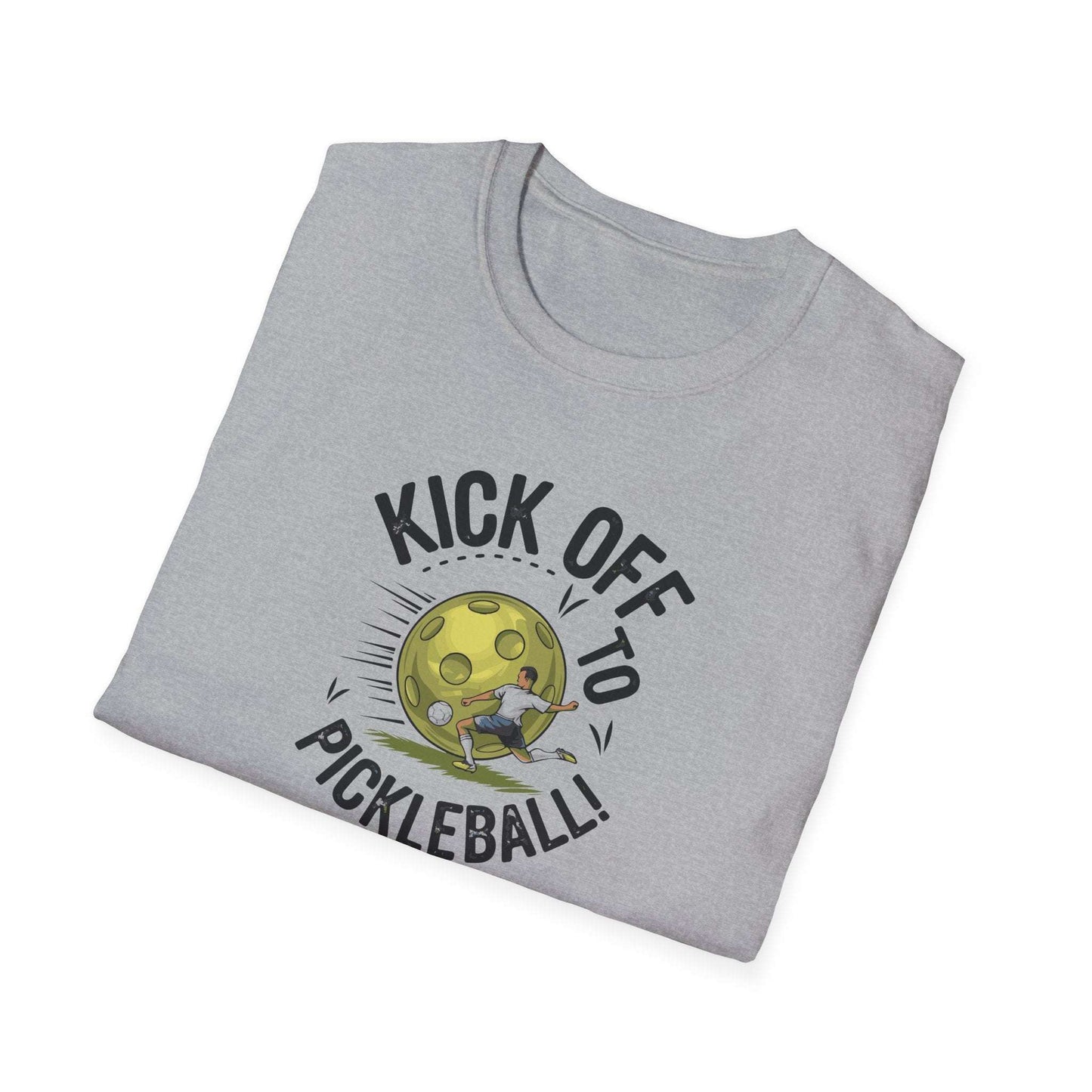 Men's Durable Pickleball T-shirt - Kick Off to Pickleball