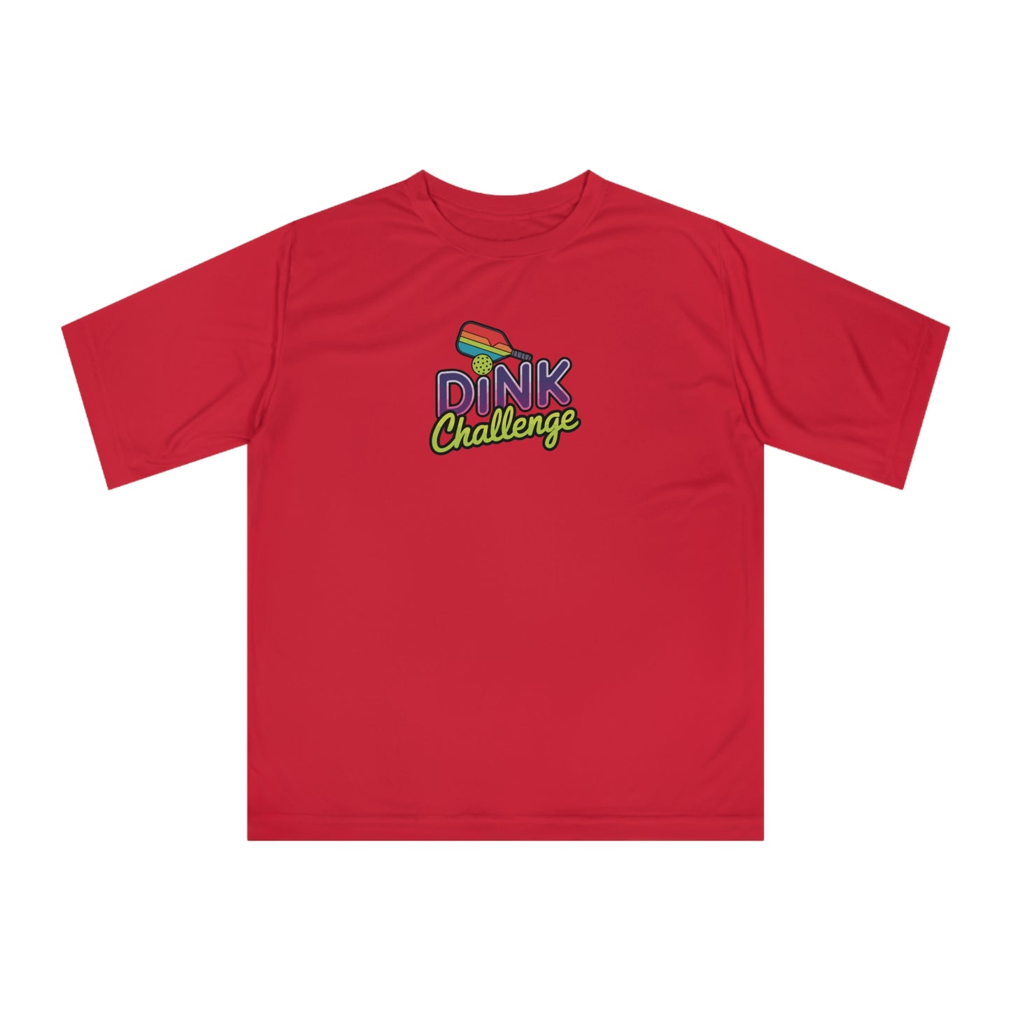 Men's Funny Pickleball T-Shirt - Dink Challenge Red