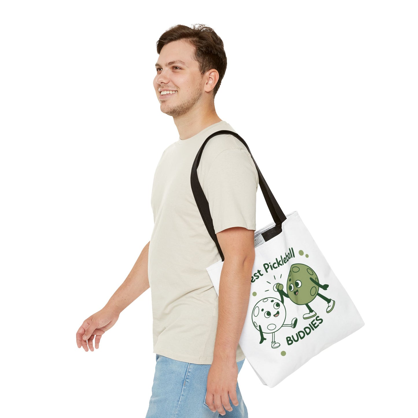 Pickleball Cute Tote Bag - Best Pickleball Buddies