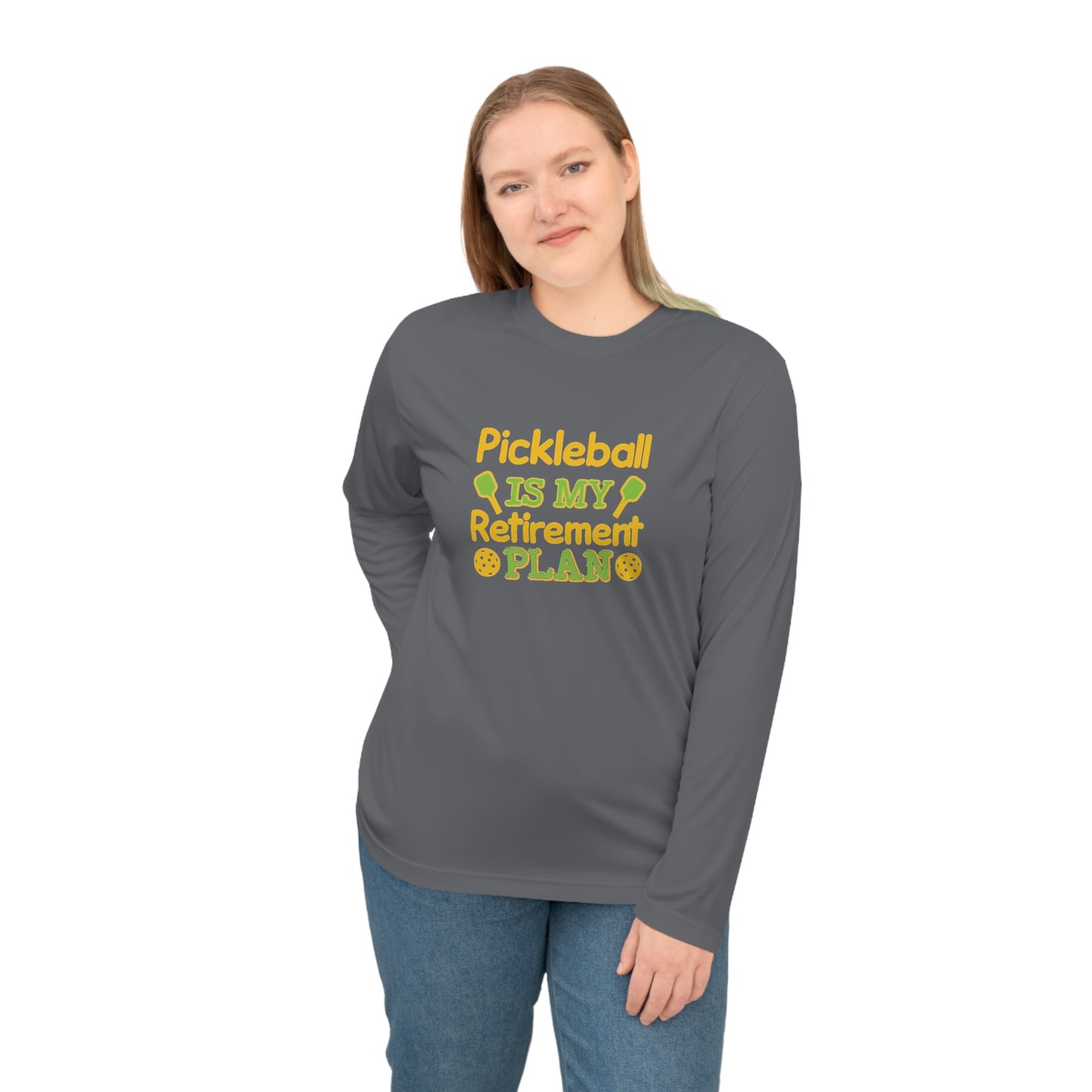 Women's Pickleball Long Sleeves top - Pickleball Is My Retirement Plan