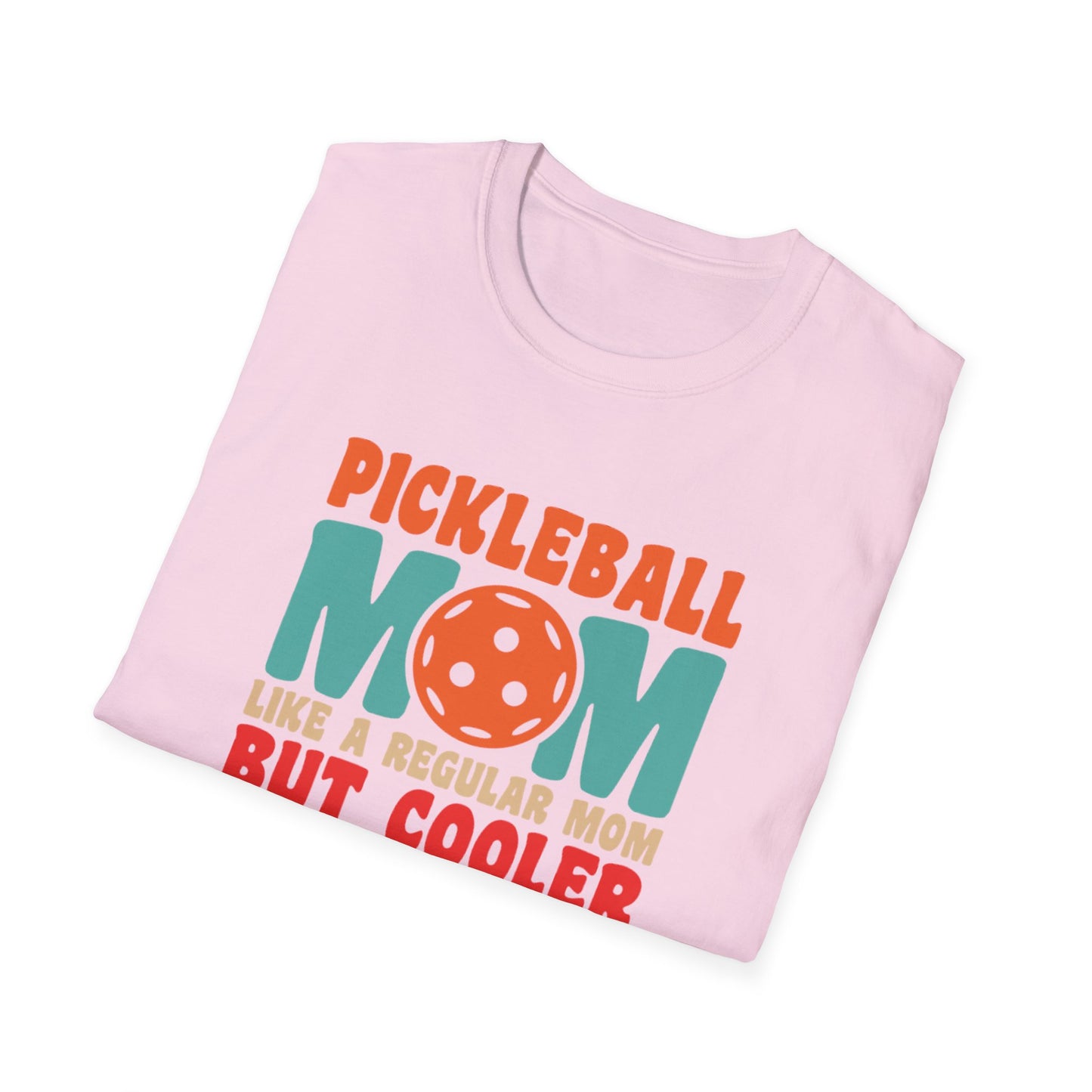 Women's Funny Pickleball T-shirt - Like a Regular Mom but Cooler