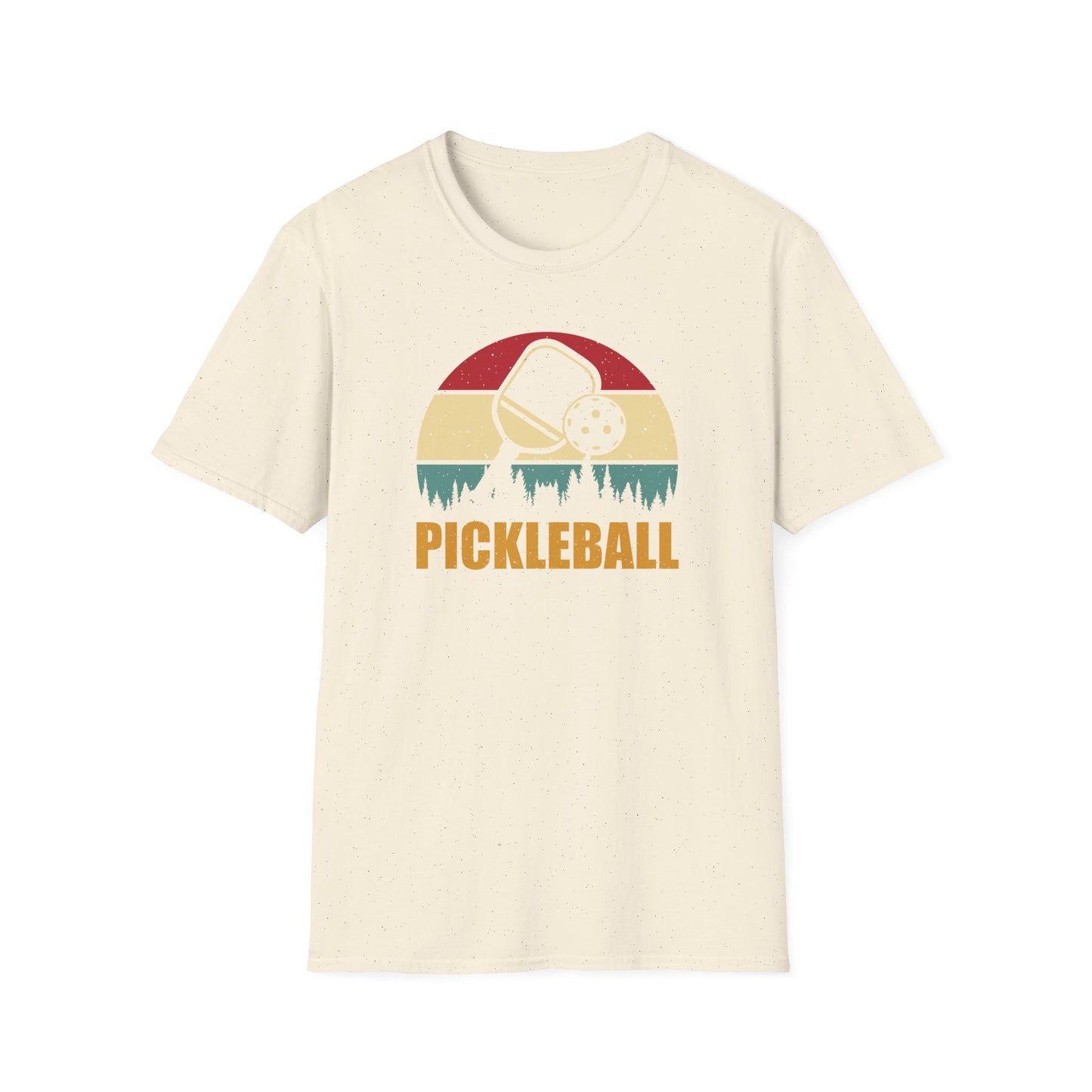 Women's Stylish Pickleball T-shirt - Pickleball Retro