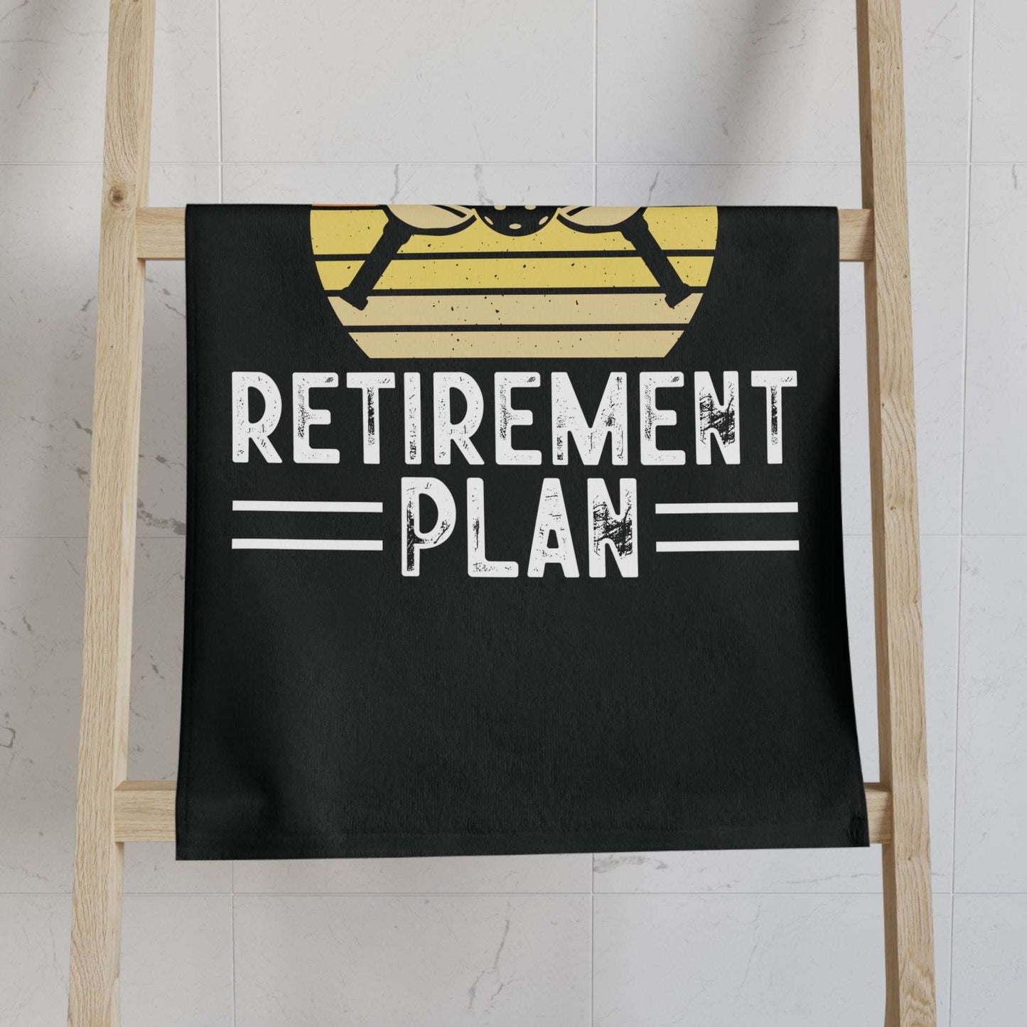 Pickleball Cool Hand Towel - Pickleball Is My Retirement Plan