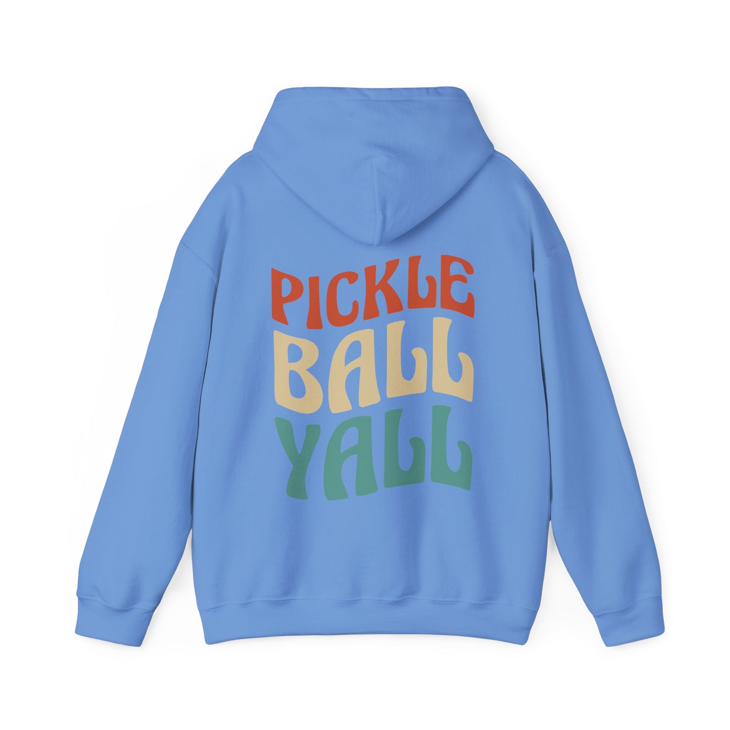 Men's Vibrant Pickleball Hoodie - Pickleball Yall