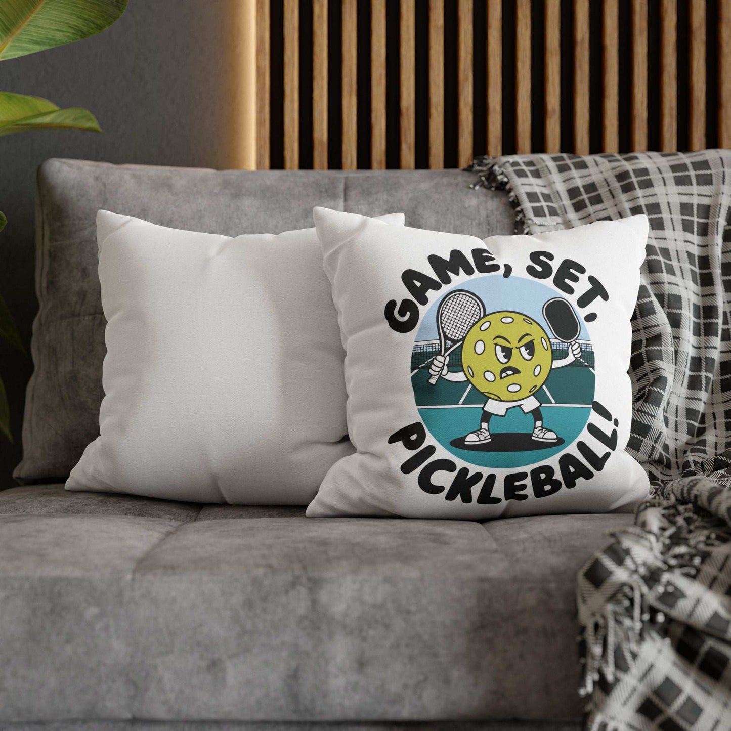 Pickleball Cute Pillowcase - Game, Set, Pickleball