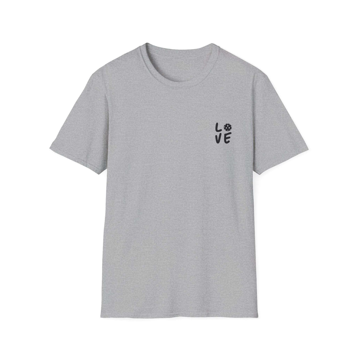 Women's Soft Pickleball T-shirt - Just a Girl Who Loves Pickleball Gray
