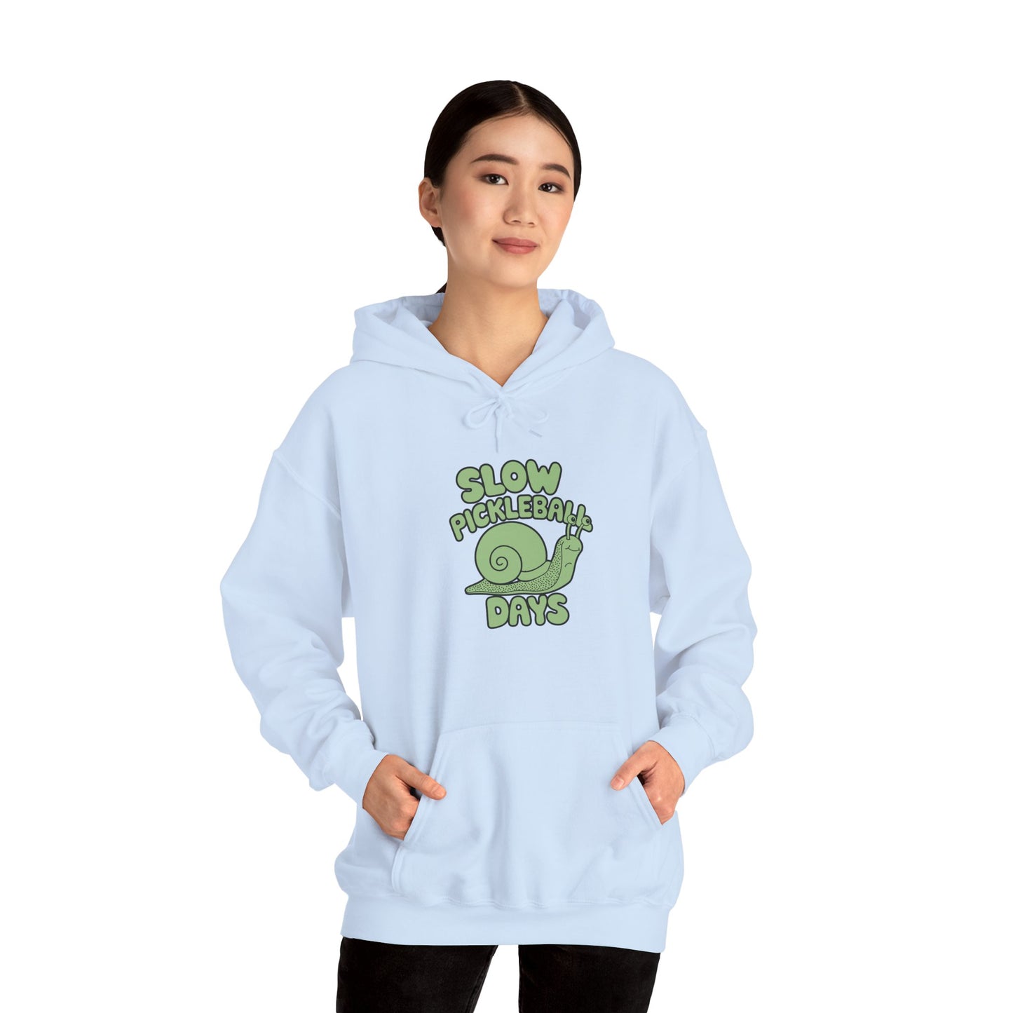Women's Soft Pickleball Hoodie - Slow Pickleball Days