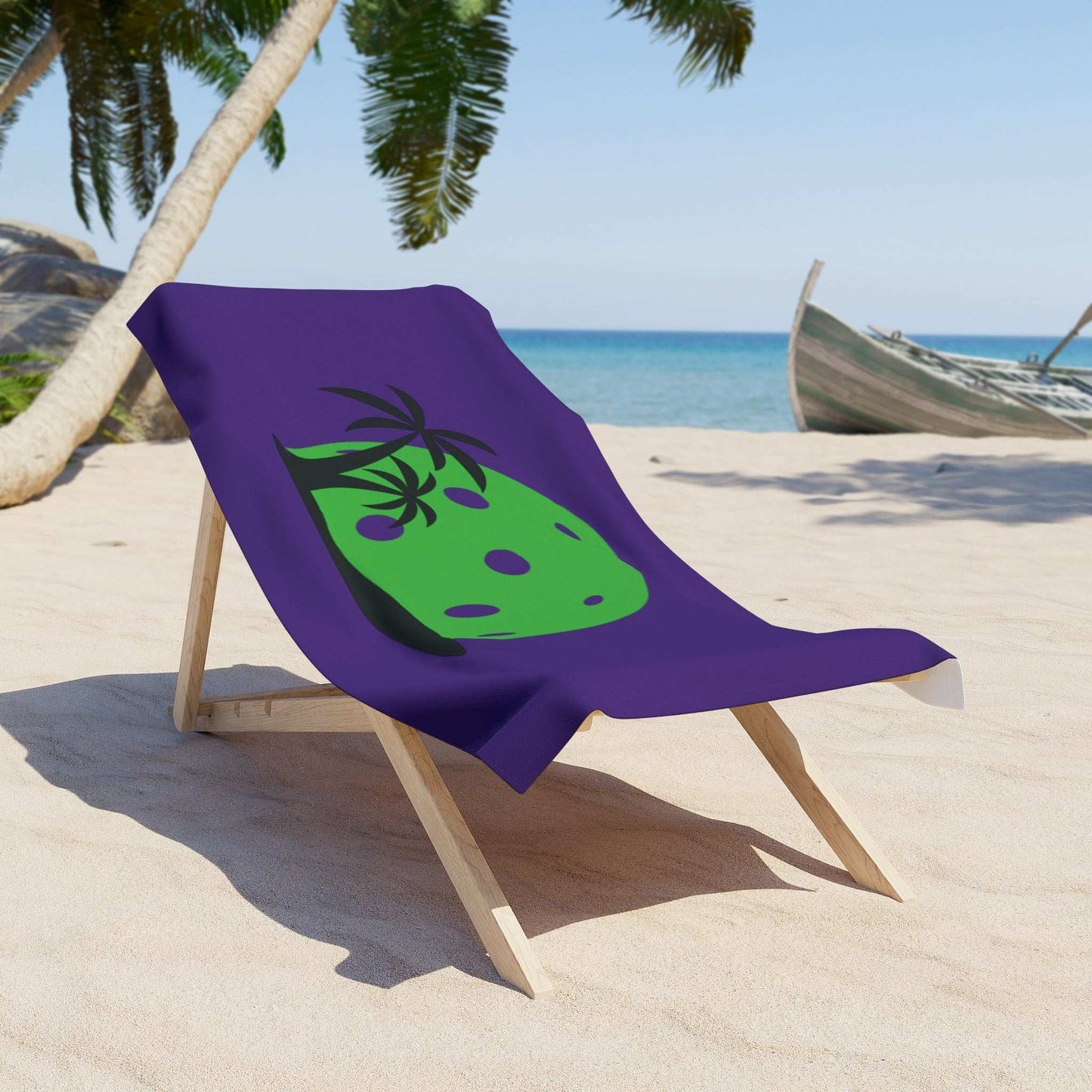 Pickleball Soft Beach Towel - Pickleball Island