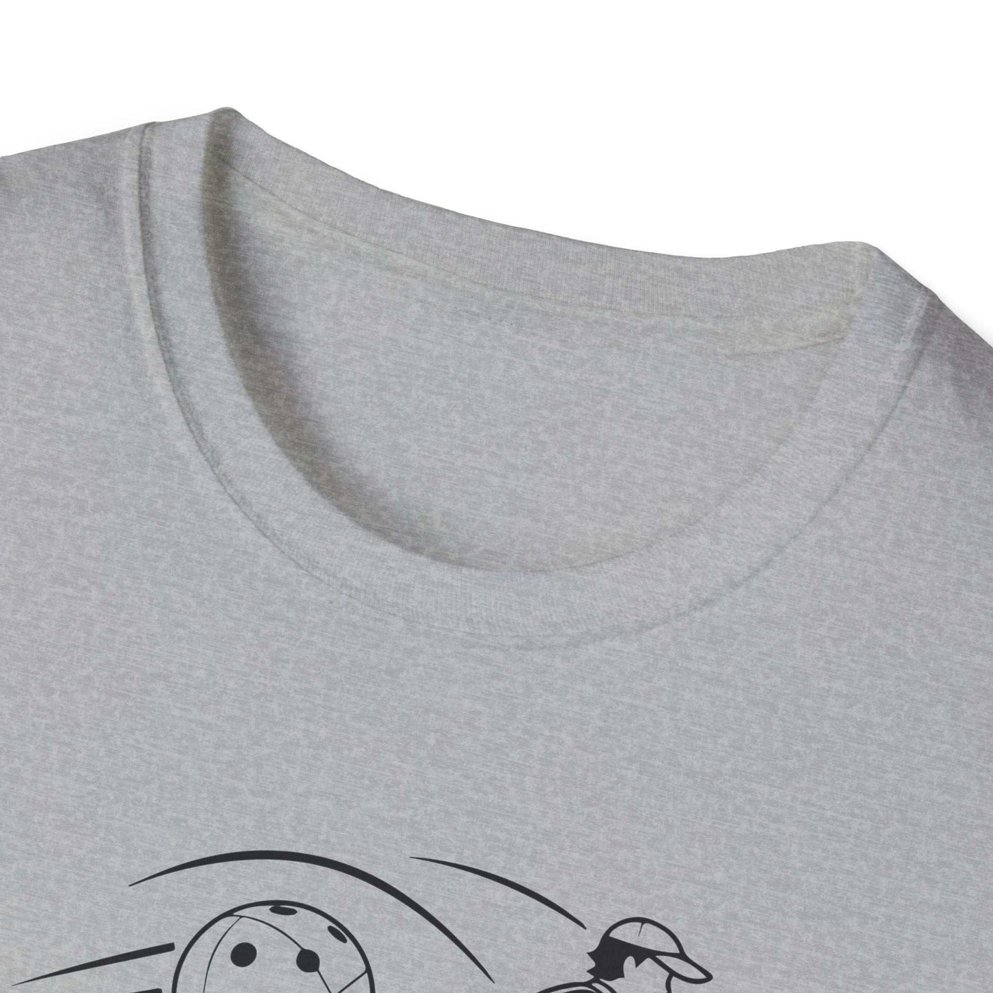 Men's Lightweight Pickleball T-shirt - Moving Fast Pickleball Strong