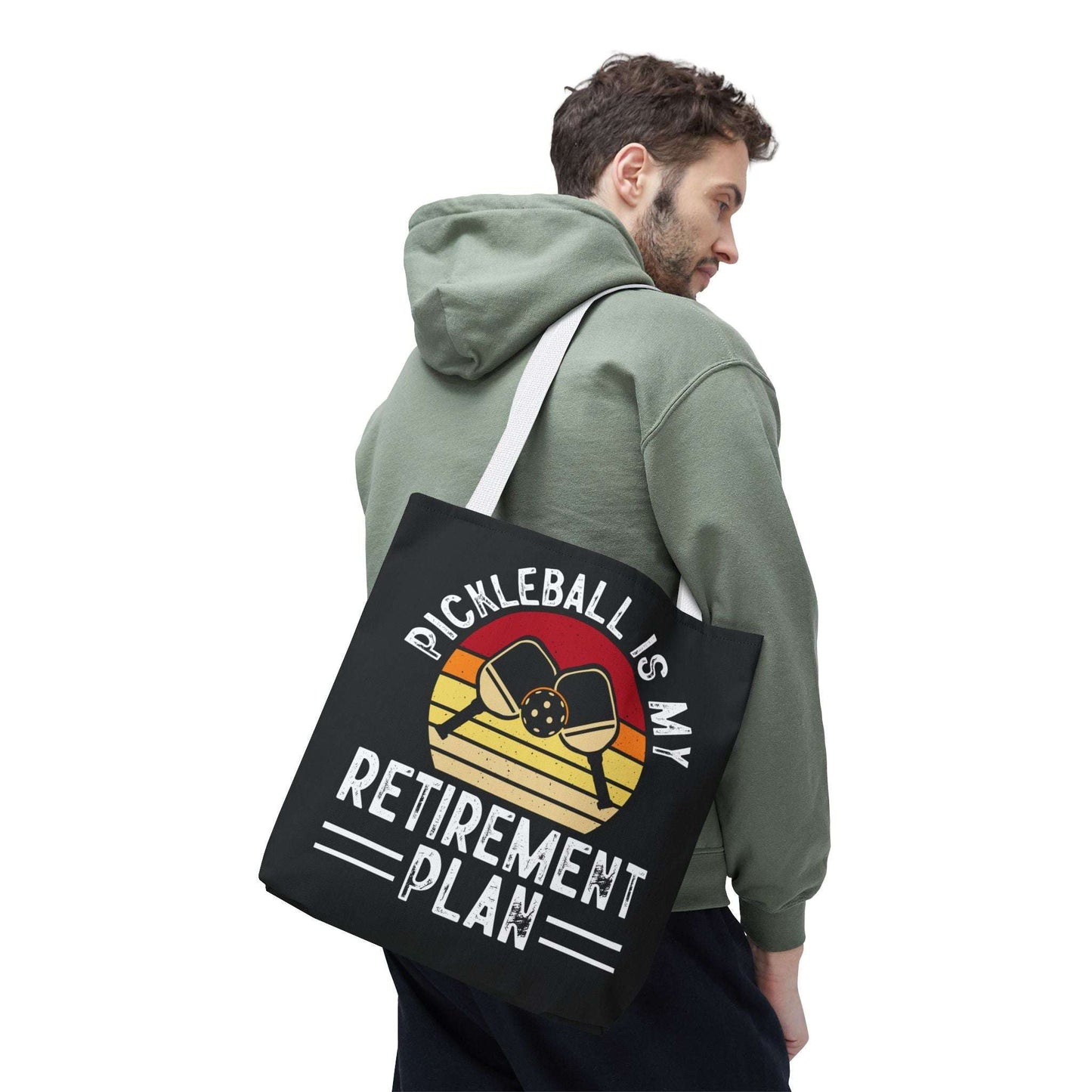 Pickleball Cool Tote Bag - Pickleball Is My Retirement Plan