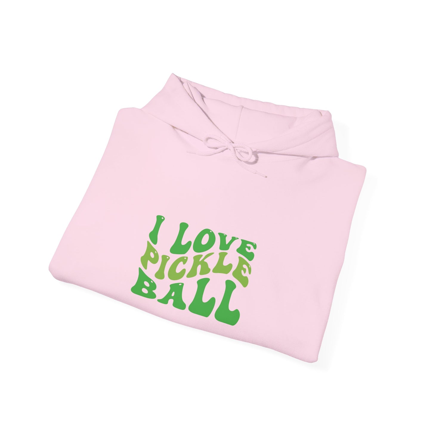 Women's Soft Pickleball Hoodie - I Love Pickleball