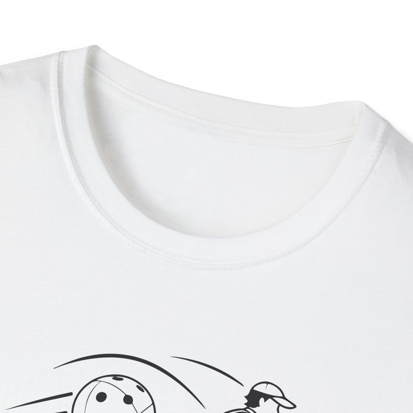 Men's Lightweight Pickleball T-shirt - Moving Fast Pickleball Strong