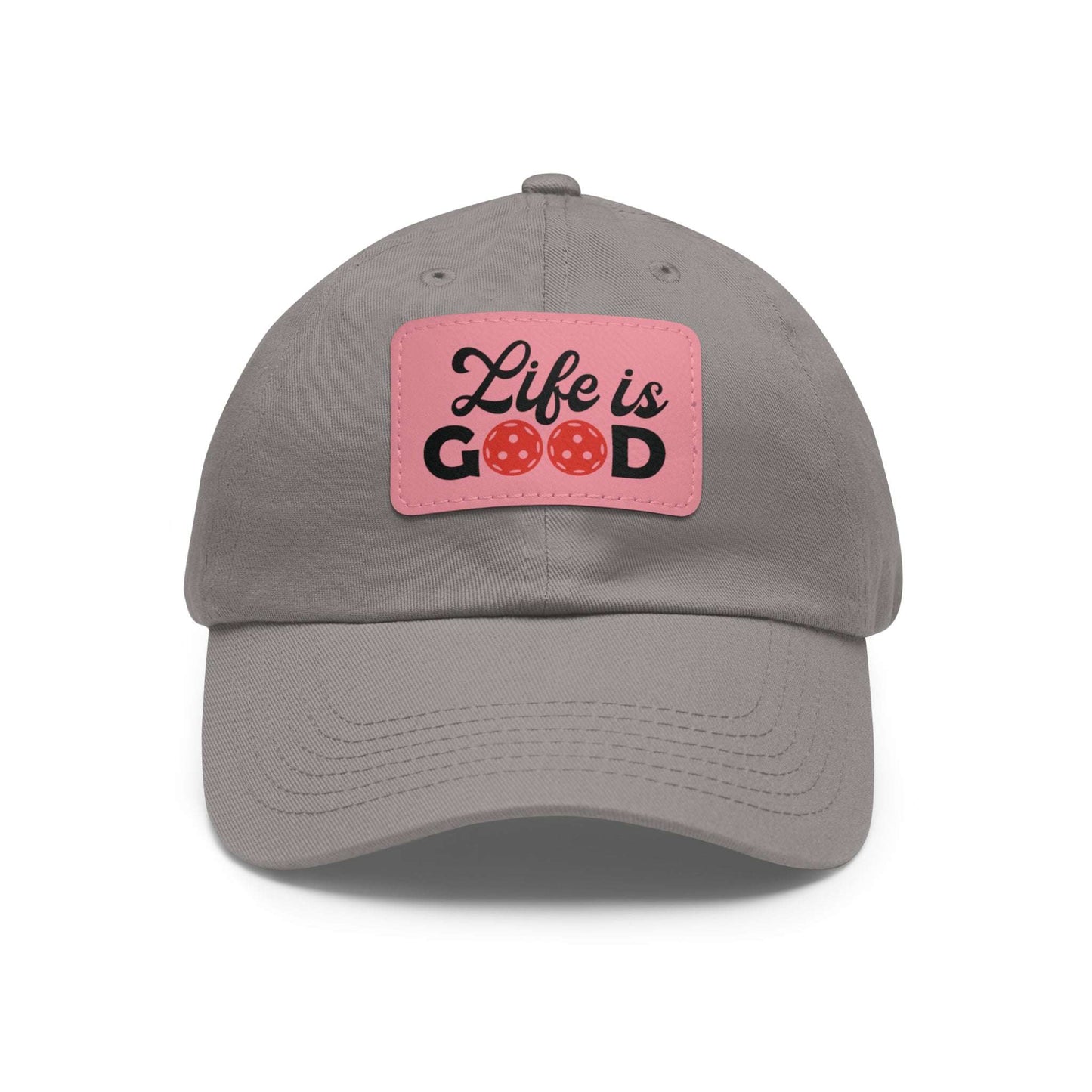 Pickleball Cute Cap - Life is Good Gray