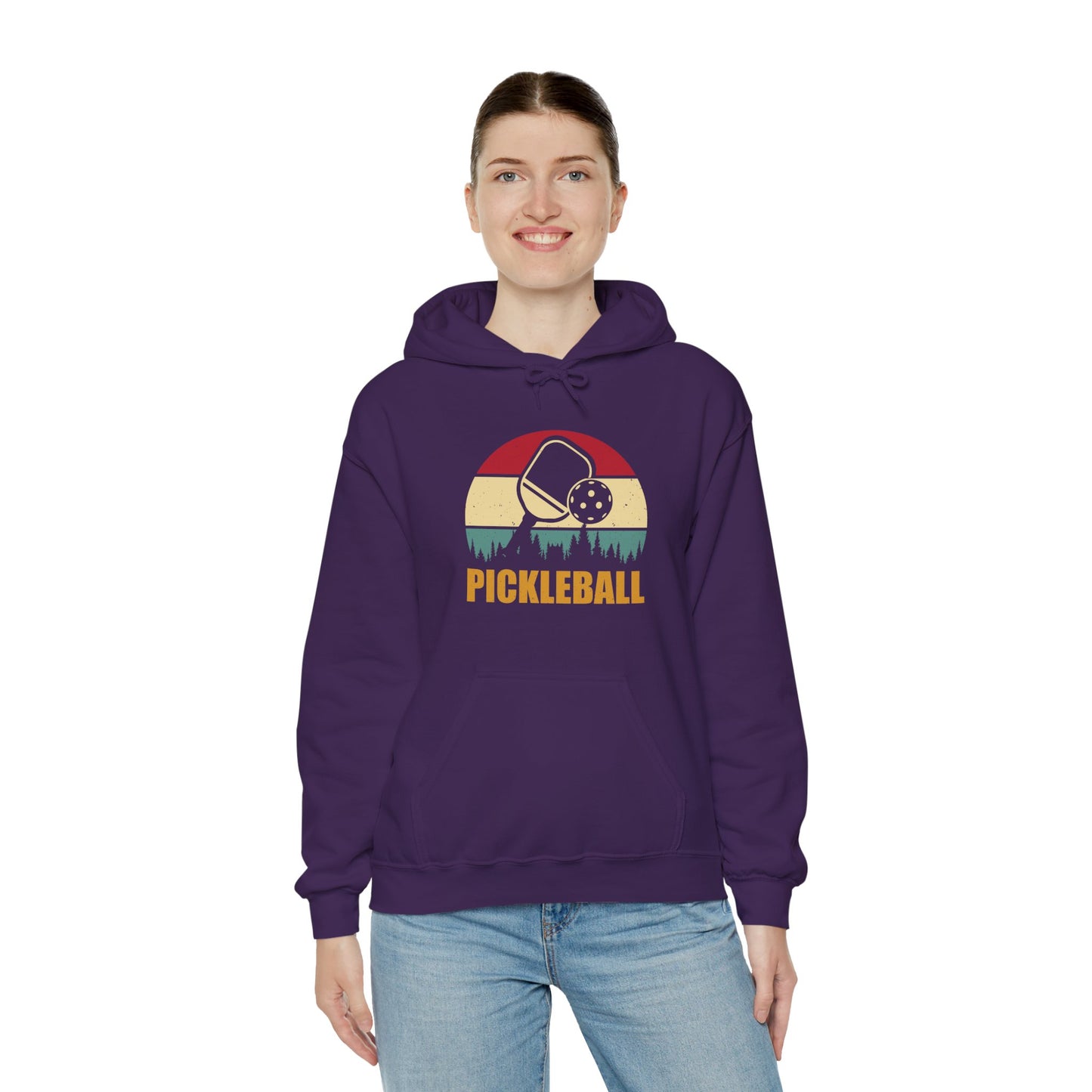 Women's Cool Pickleball Hoodie - Pickleball Retro