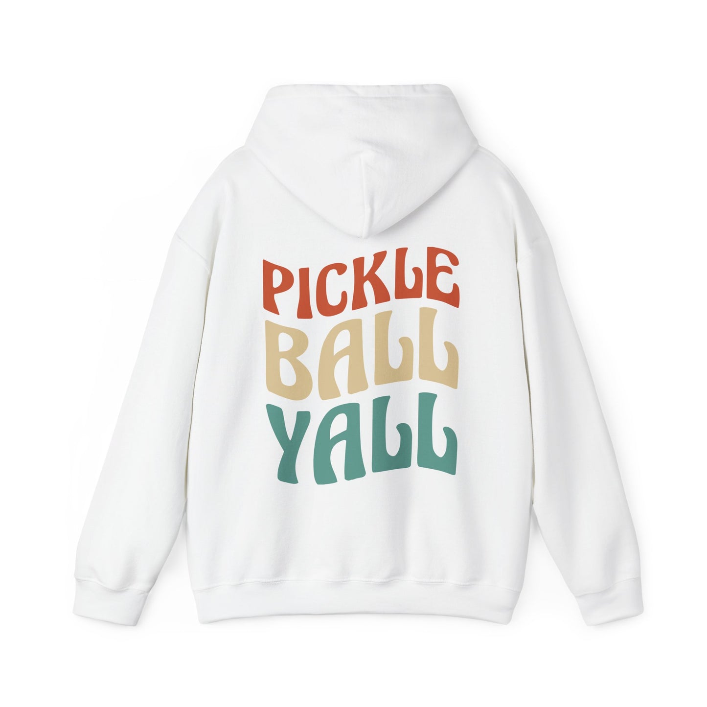 Men's Vibrant Pickleball Hoodie - Pickleball Yall