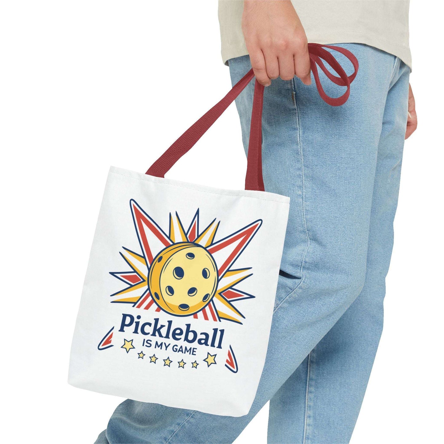 Pickleball Colorful Tote Bag - Pickleball is My Game