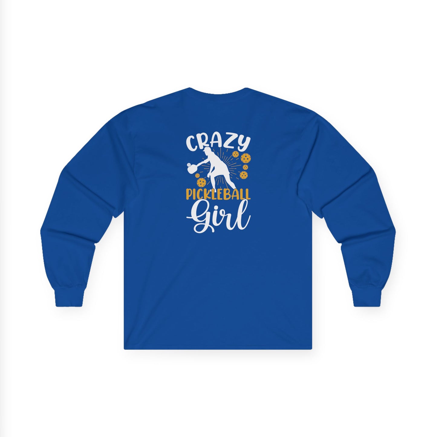 Women's Durable Pickleball Long Sleeves top - Crazy Pickleball Girl