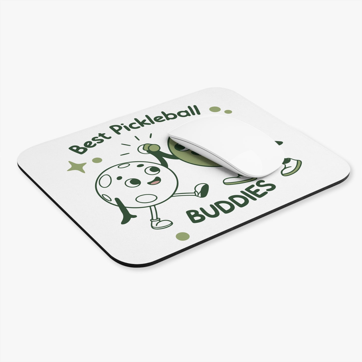 Pickleball Cute Mouse pad - Best Pickleball Buddies