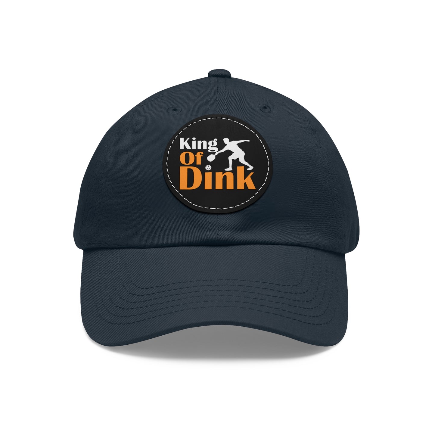 Pickleball Funny Cap - King of Dink Navy