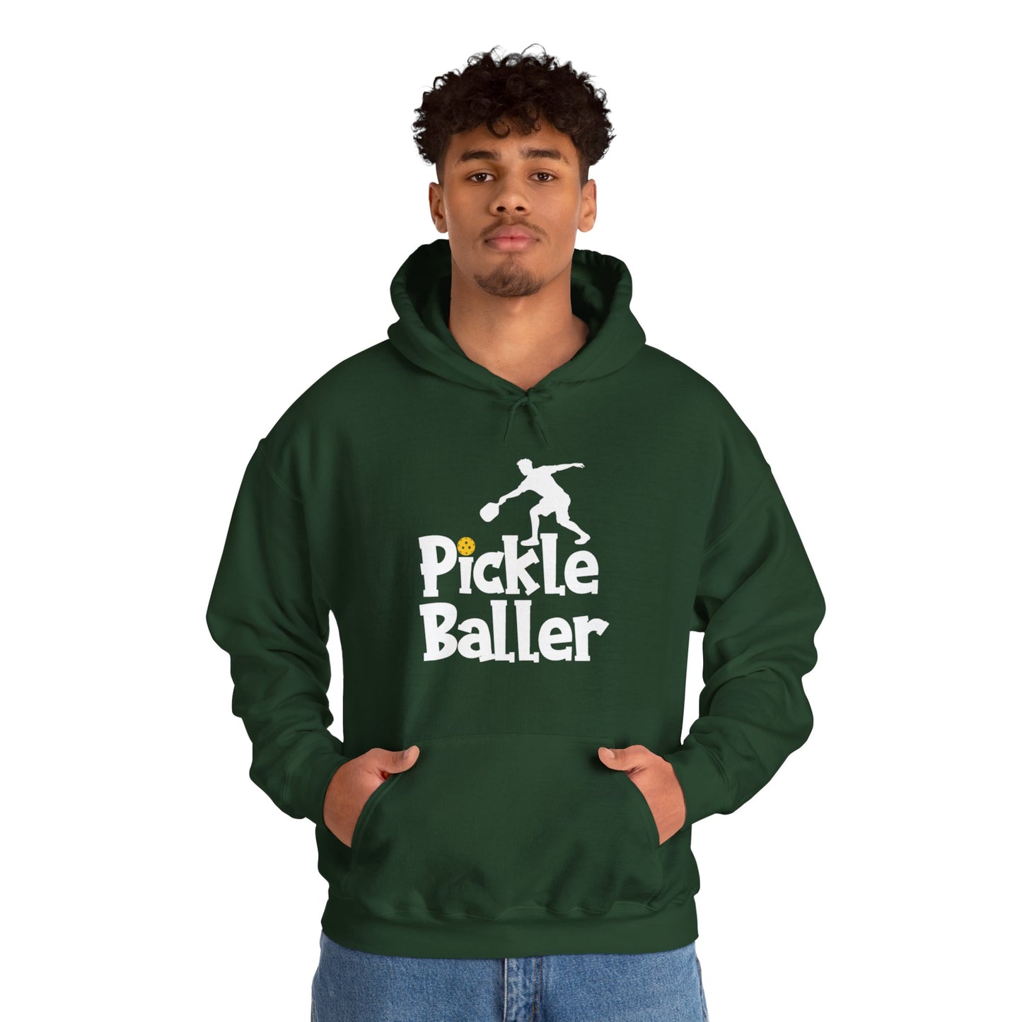 Men's Cool Pickleball Hoodie - Pickle Baller