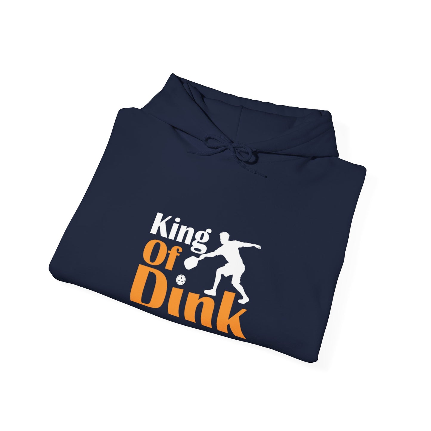 Men's Funny Pickleball Hoodie - King of Dink