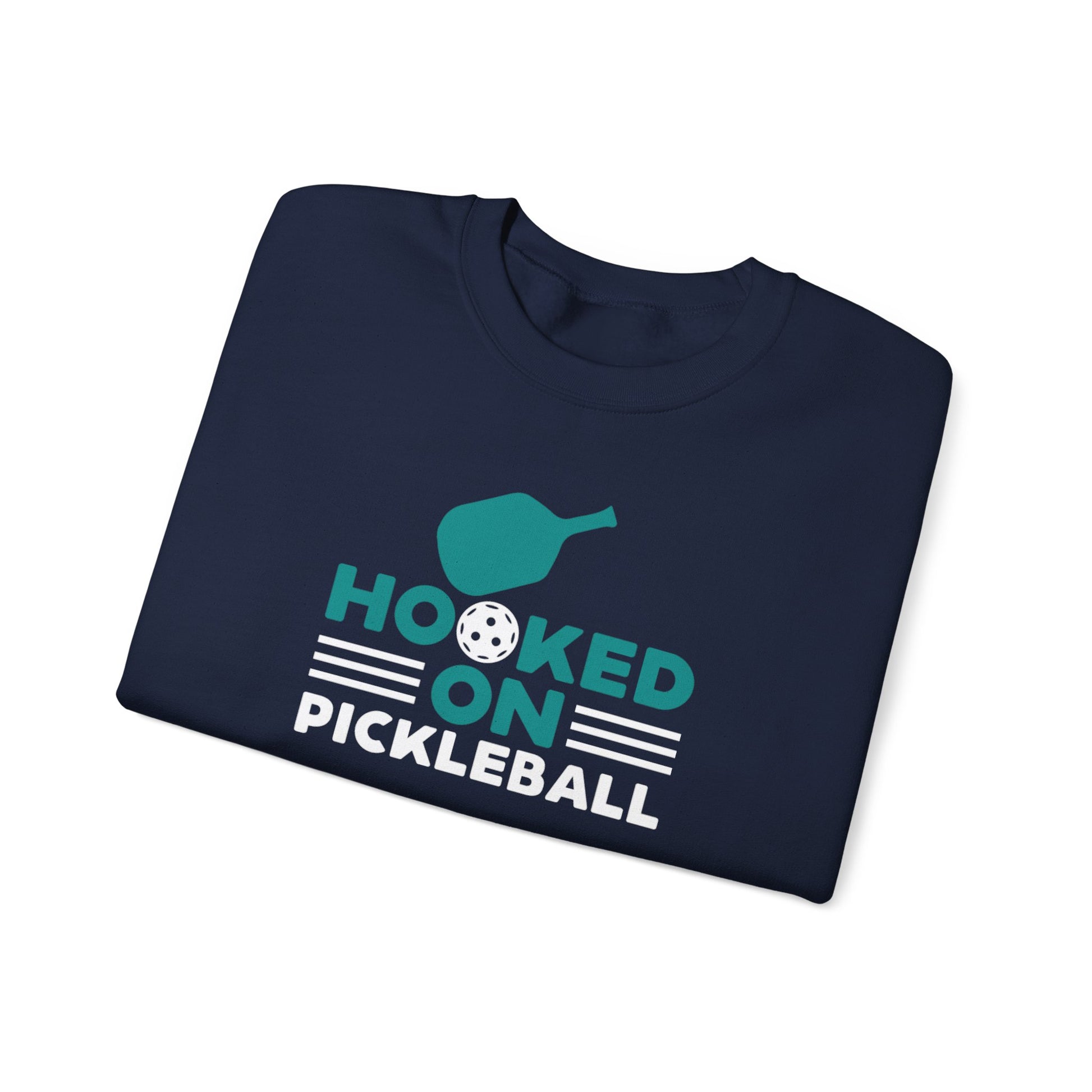Men's Cool Pickleball Sweatshirt - Hooked on Pickleball