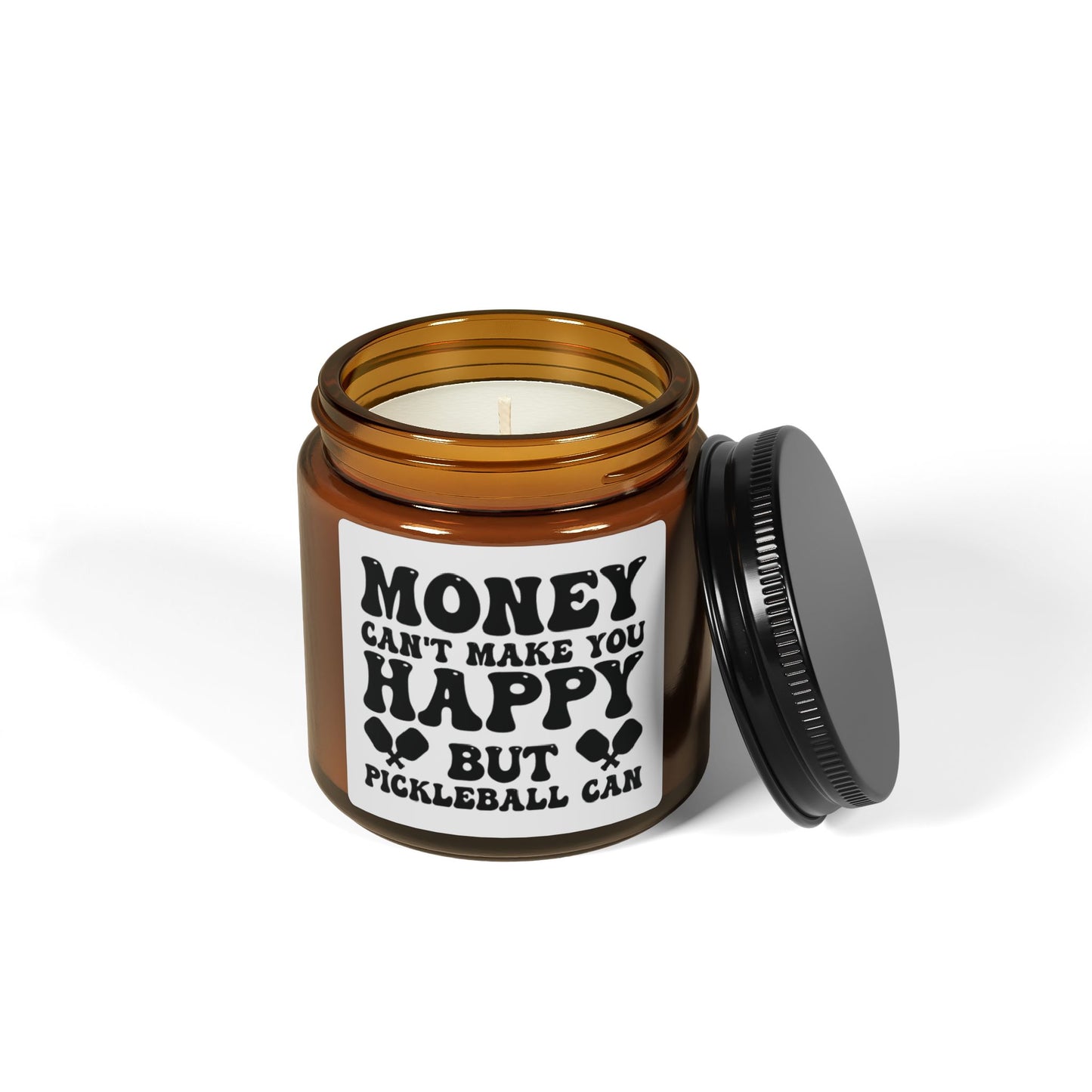 Pickleball Candle - Money Can't Make You Happy but Pickleball Can